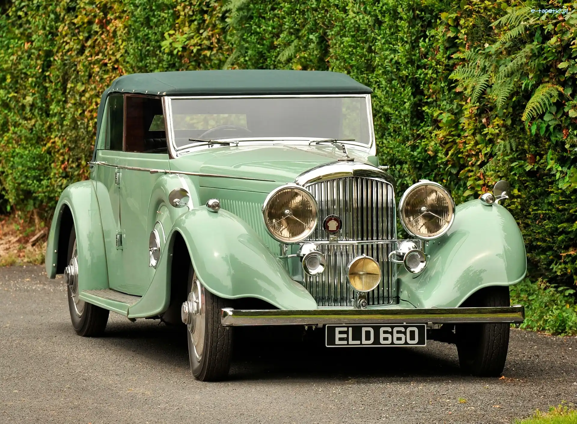 Klasyk, Bentley, Seledynowy