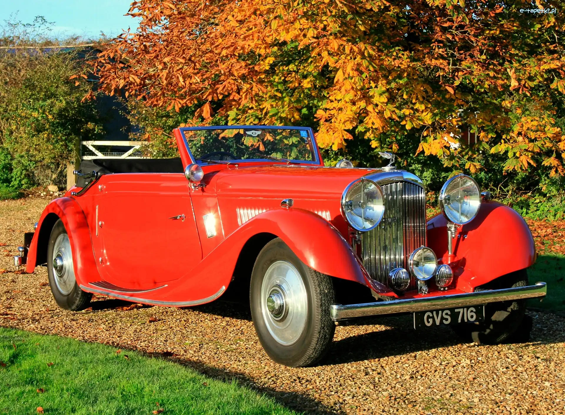 Bentley Derby Drophead, Czerwony