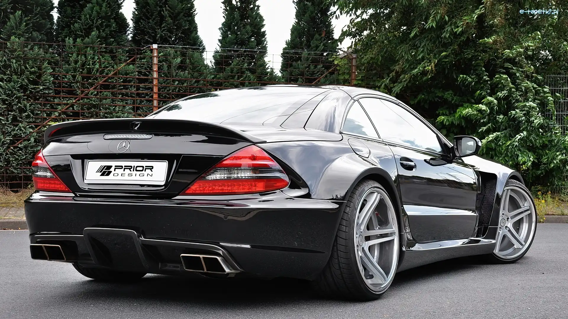 Mercedes Benz SLR 230, Czarny