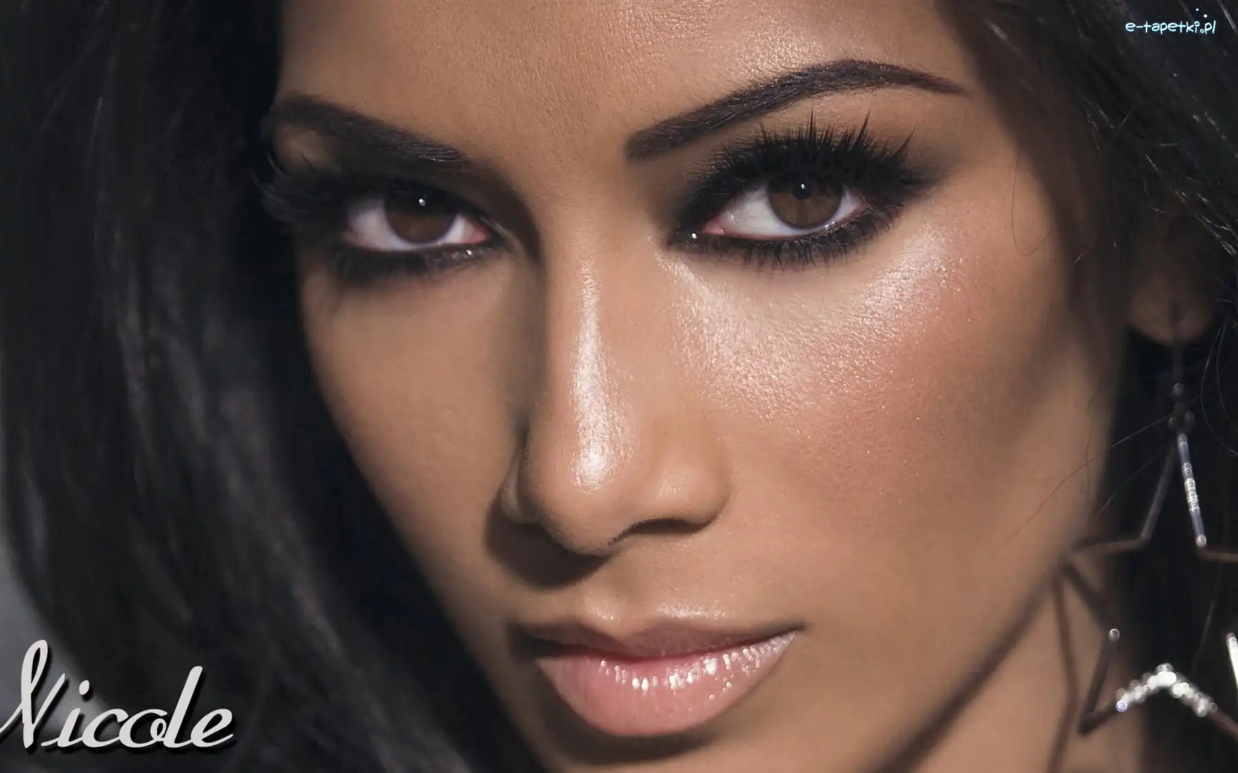 Makijaż, Portret, Nicole Scherzinger