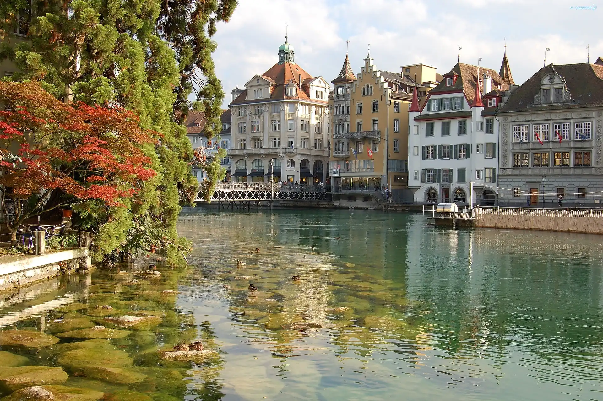 Szwajcaria, Lucern, Rzeka Reuss
