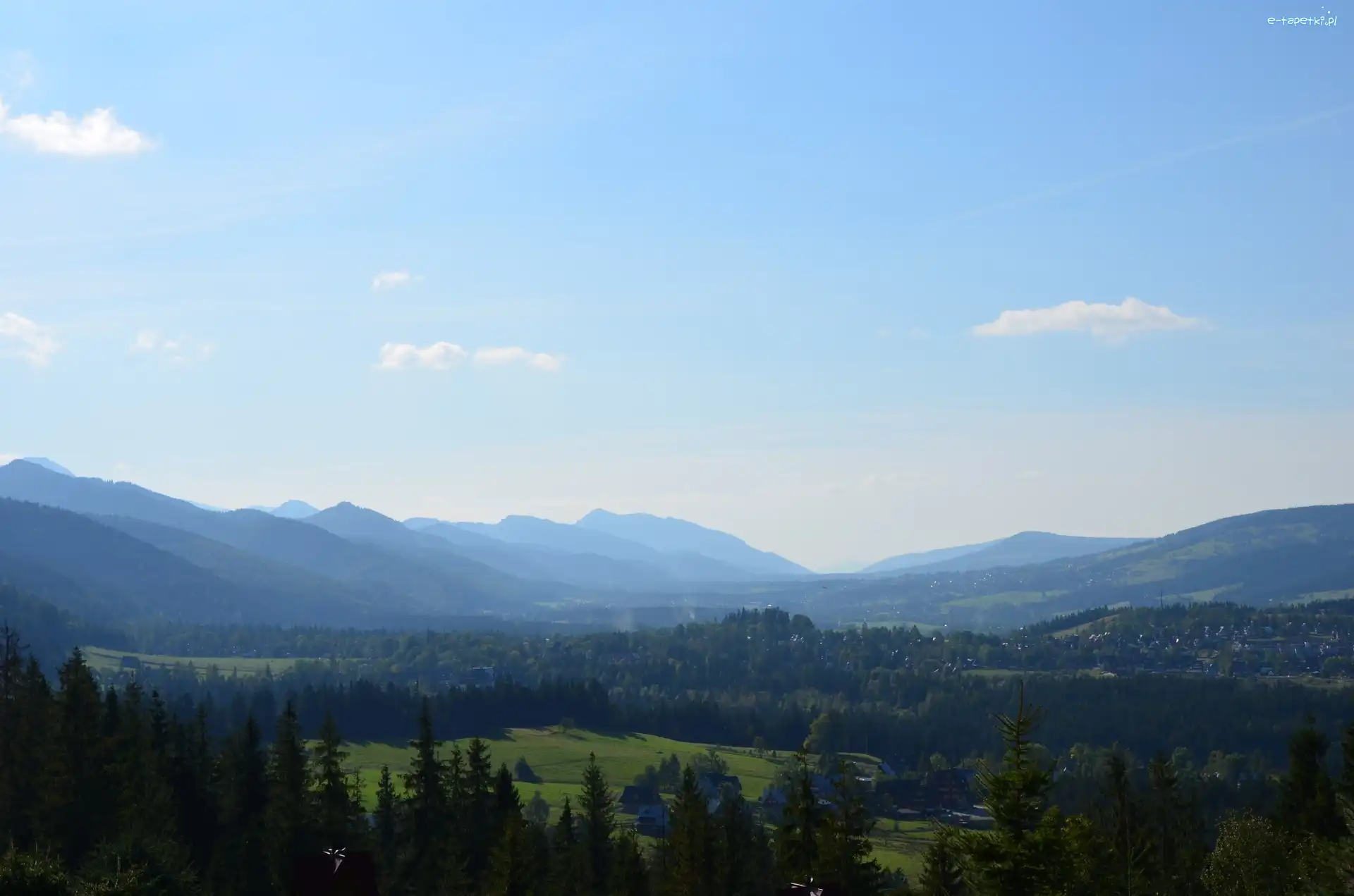Góry, Zakopane, Niebo
