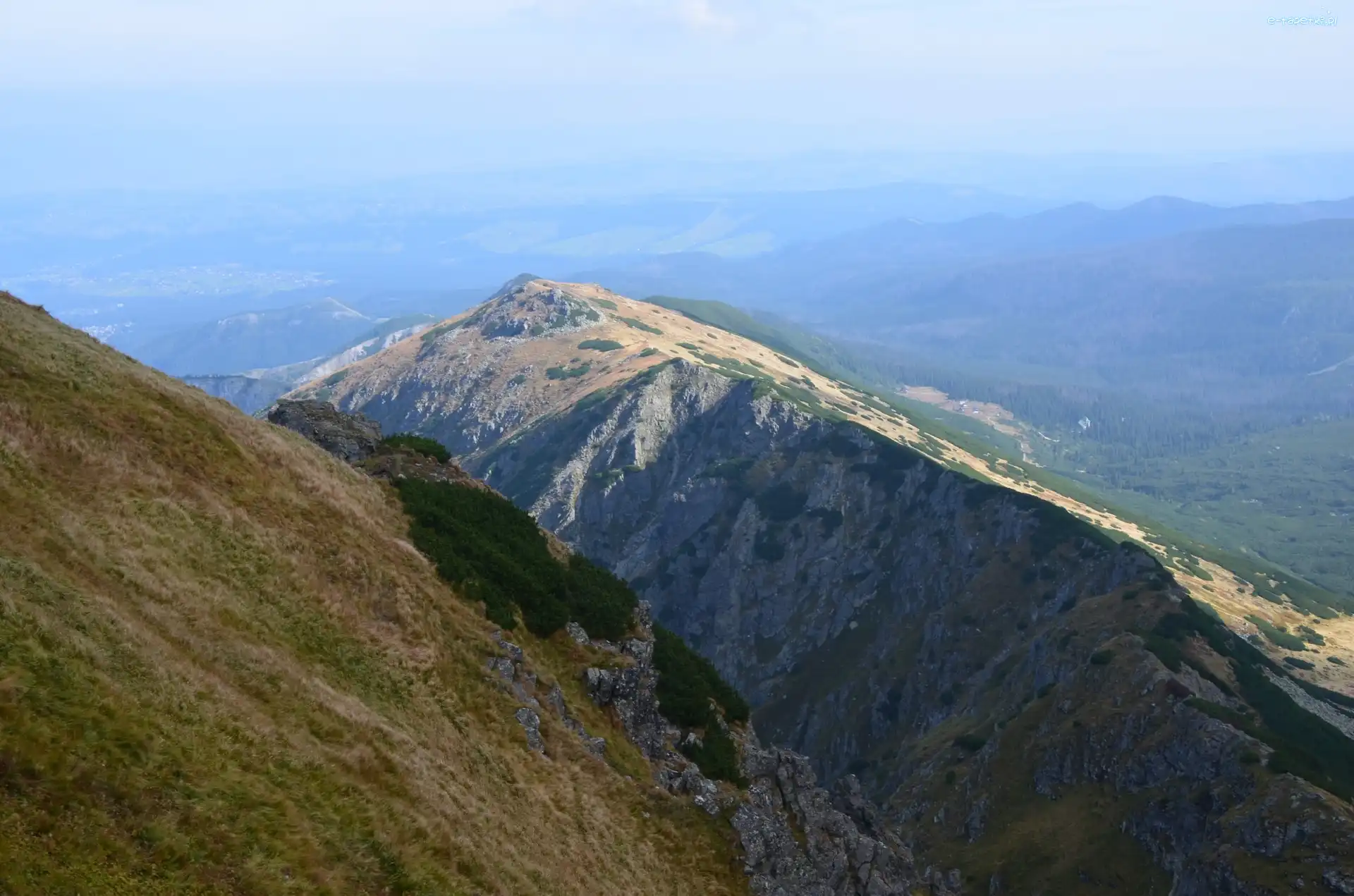 Kasprowy wierch, Góry