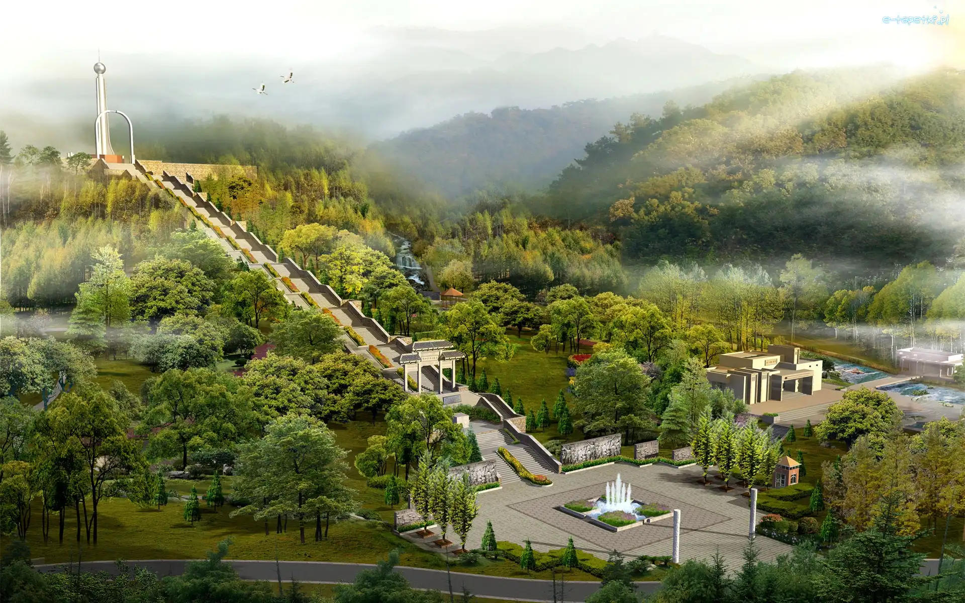 Park, Fantasy, Grafika