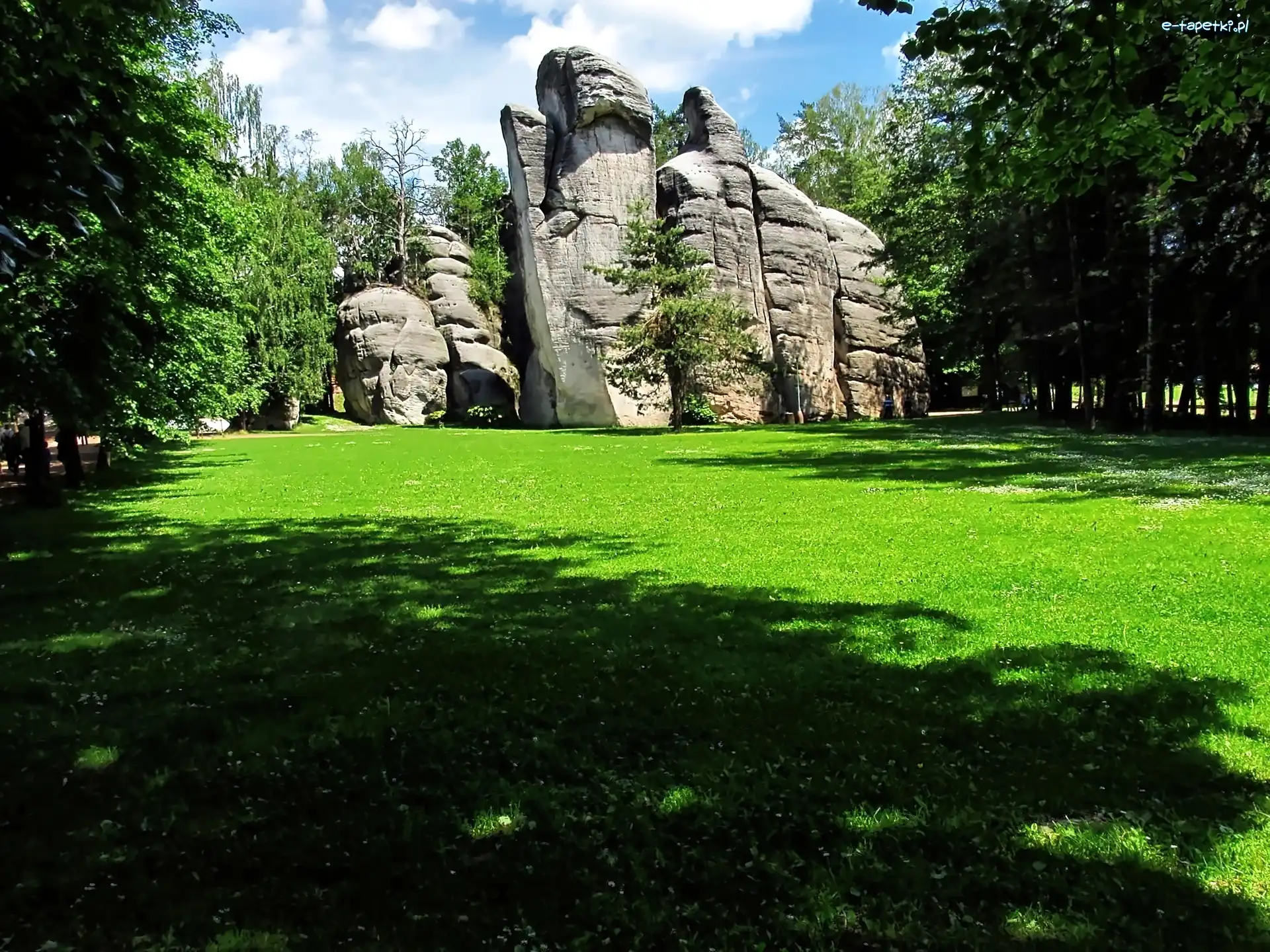 Skały, Adrspach, Czechy