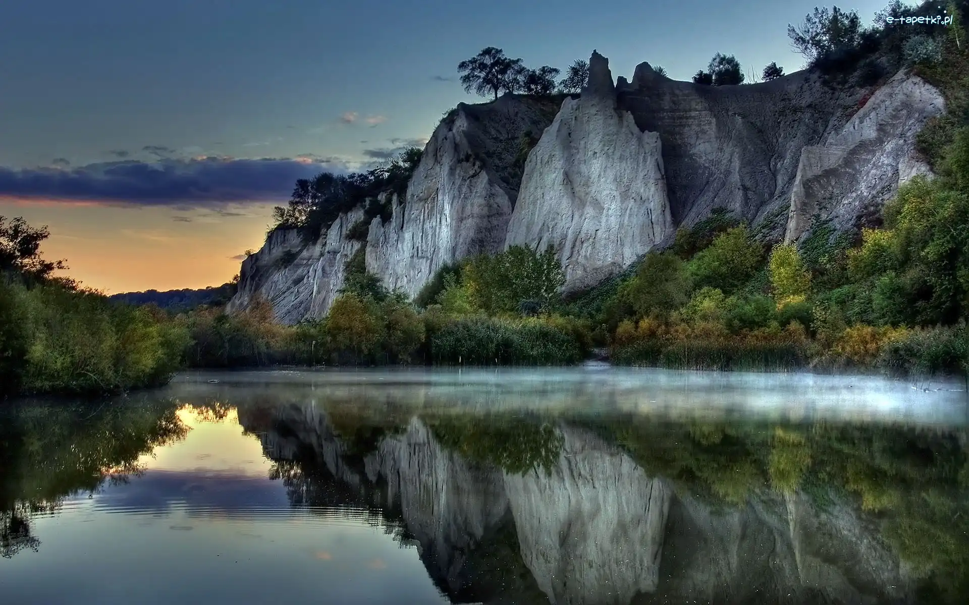 Niebo, Góry, Jezioro
