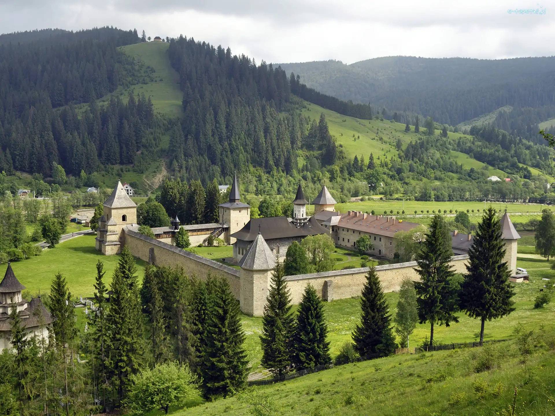 Rumunia, Sucevita, Klasztor