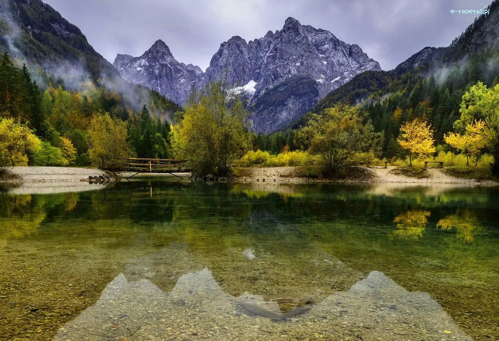 Mostek, Jezioro, Góry
