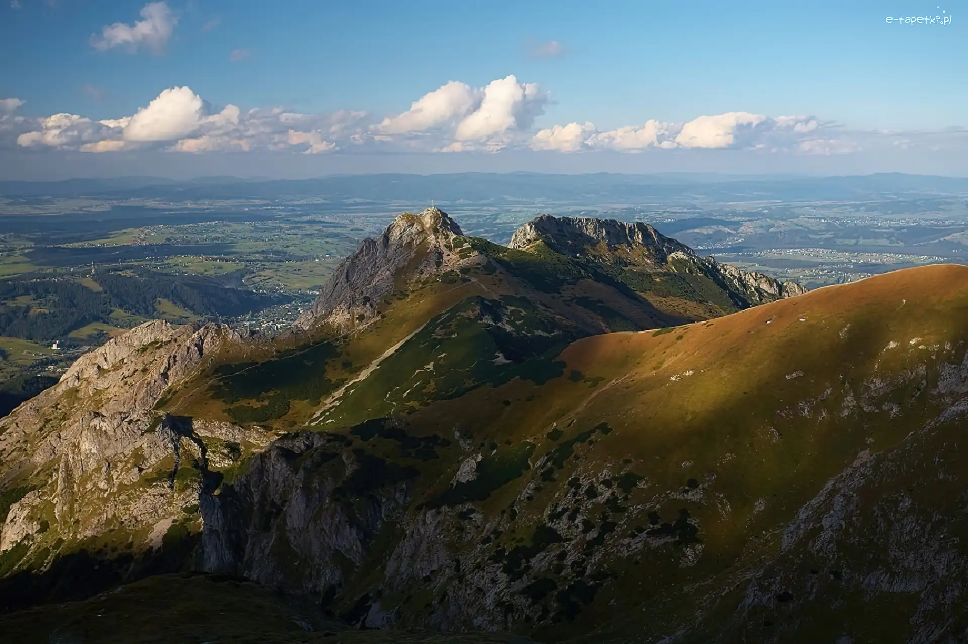 Niebo, Giewont, Góry