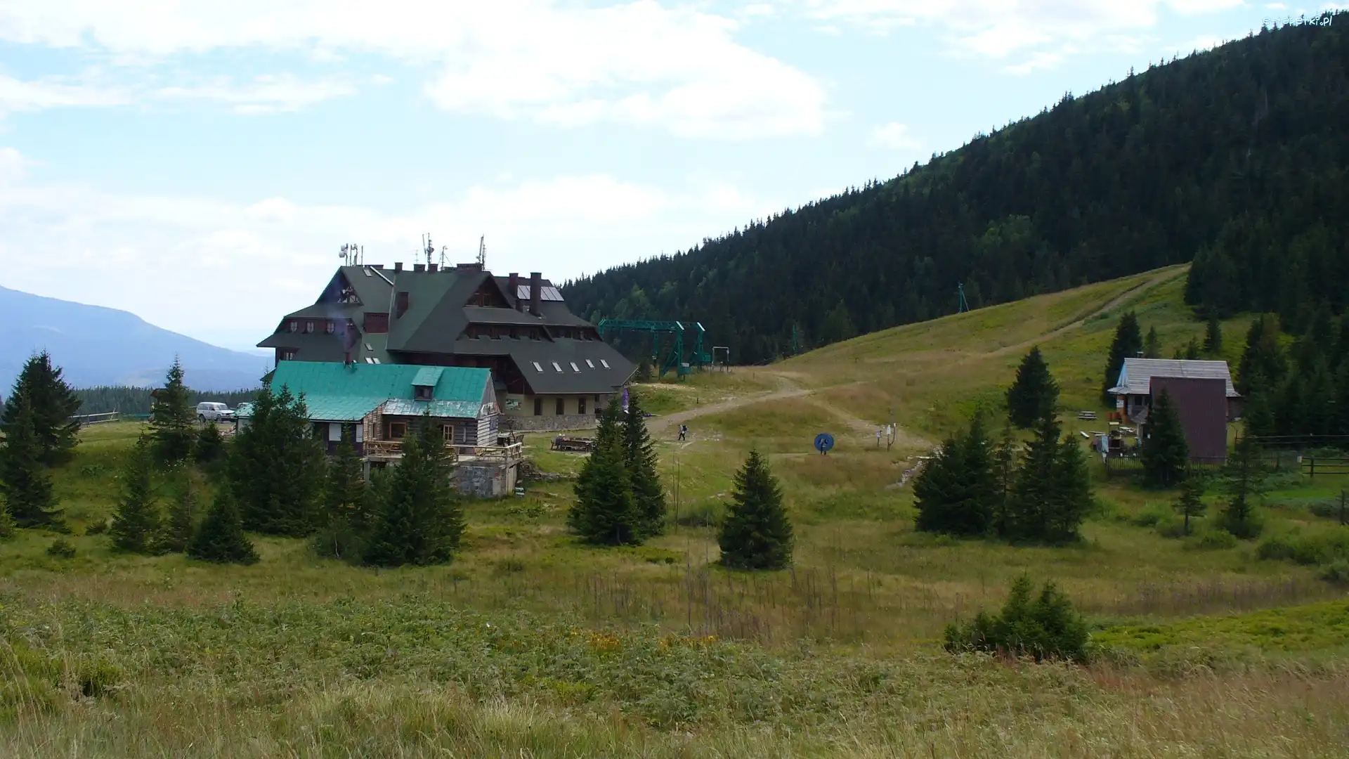Hala Mizowa, Góry, Beskid Żywiecki, Sronisko