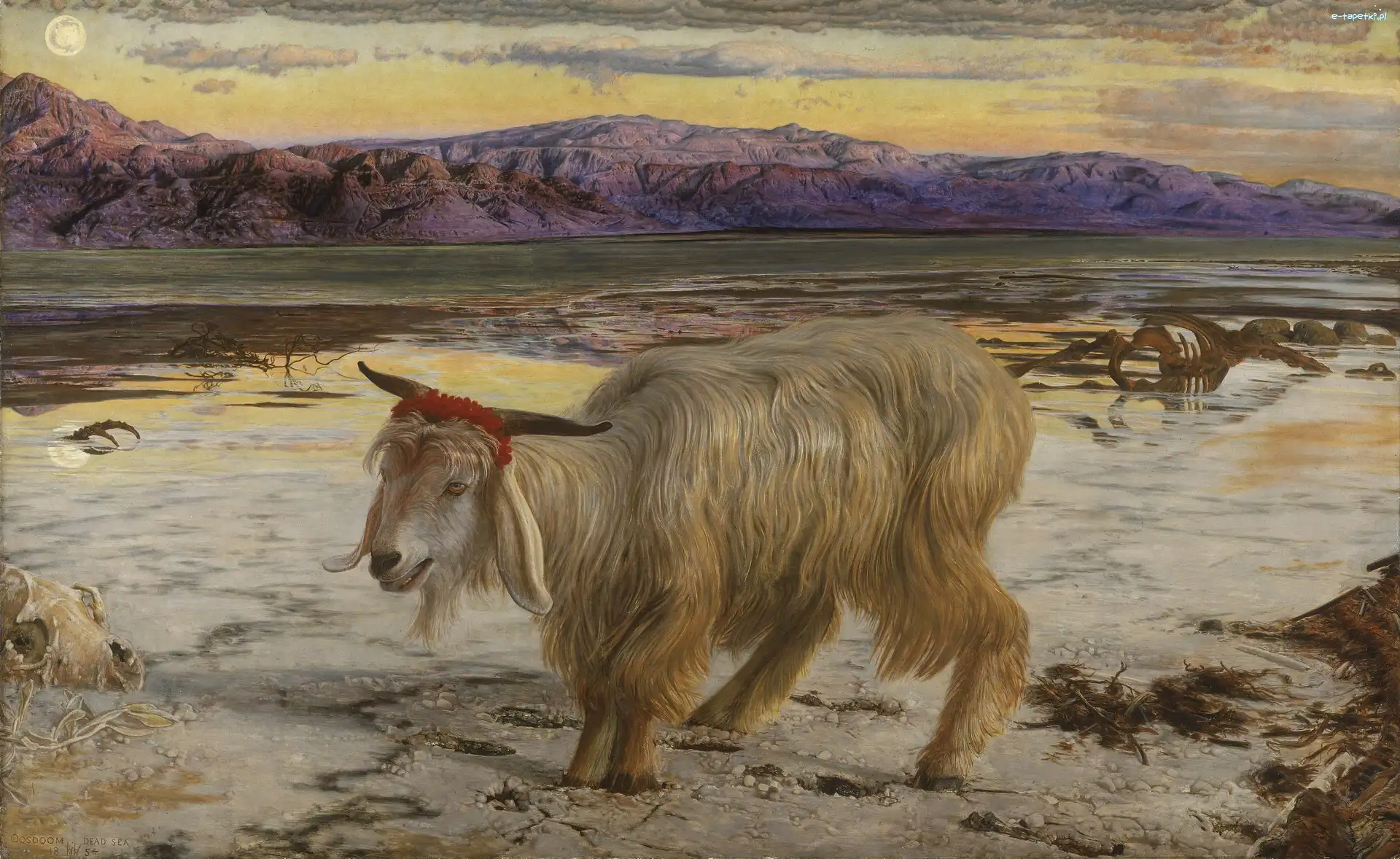 Rzeka, William Holman, Góry, Kozioł