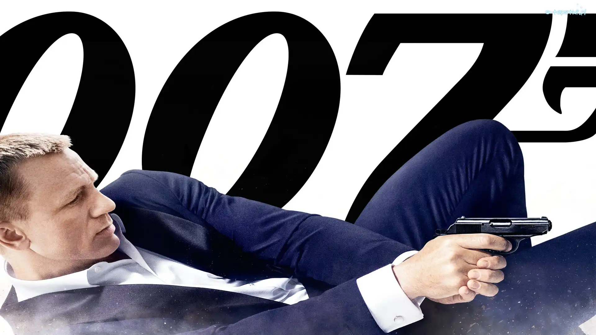 Pistolet, Agent 007, James Bond, Daniel Craig