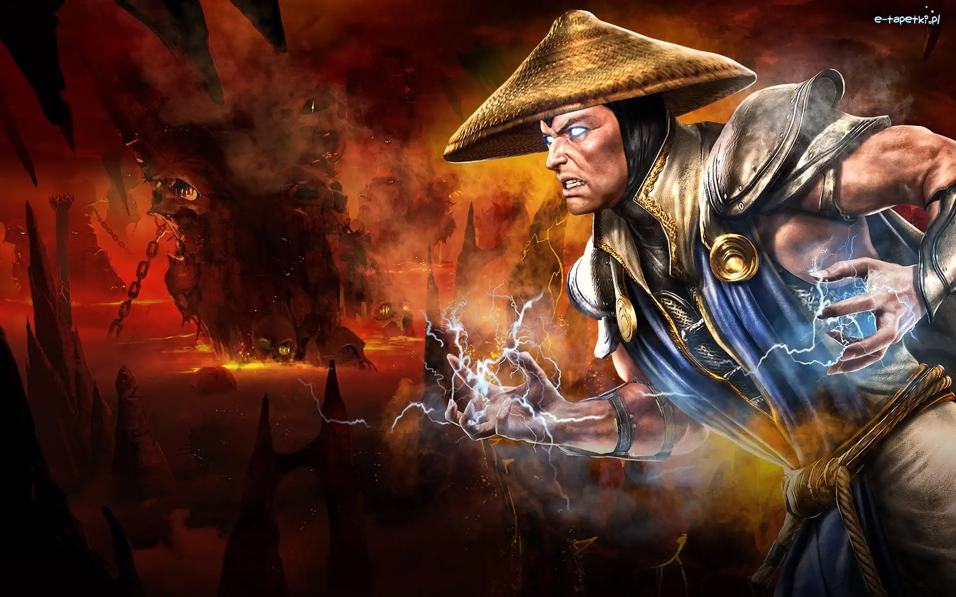 Raiden, Mortal Kombat, Pioruny, Mężczyzna