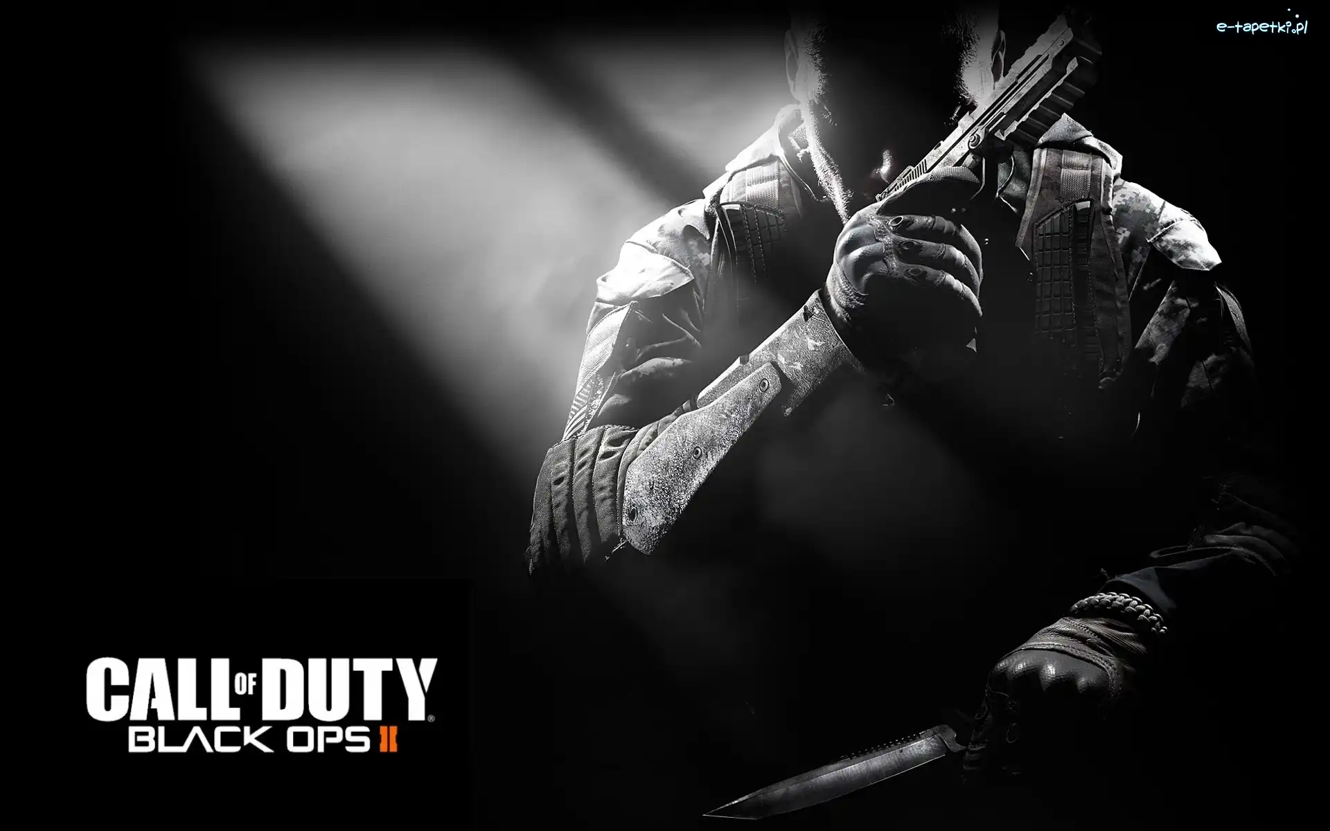 Pistolet, Call of Duty Black Ops, Nóż, Żołnierz
