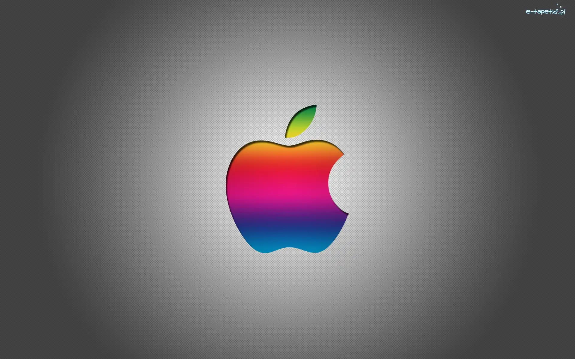 Tęczowe, Logo, Apple