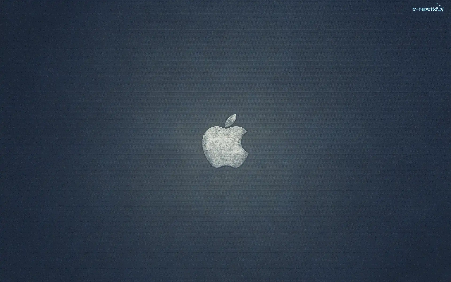 Logo, Metal, Szary, Apple