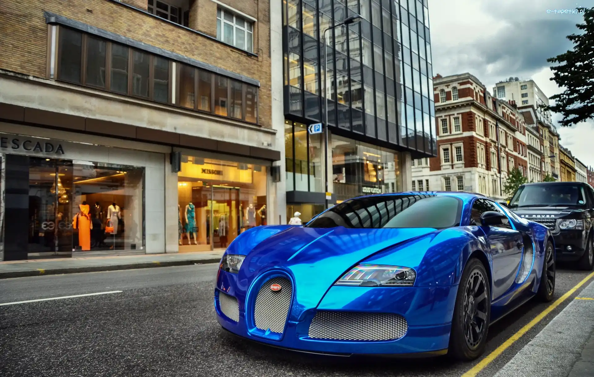 Ulica, Bugatti Veyron, Auto