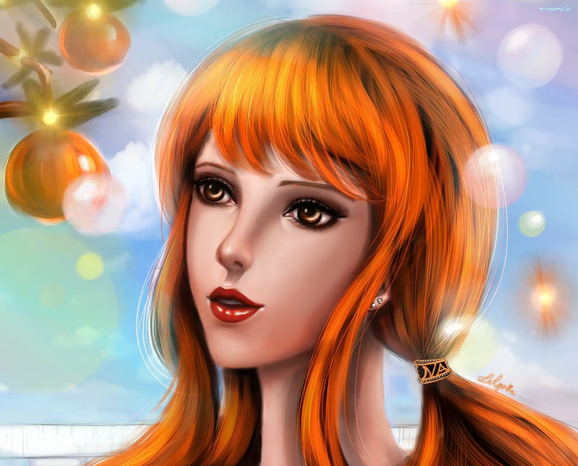 Grafika, Kucyki, Kobieta