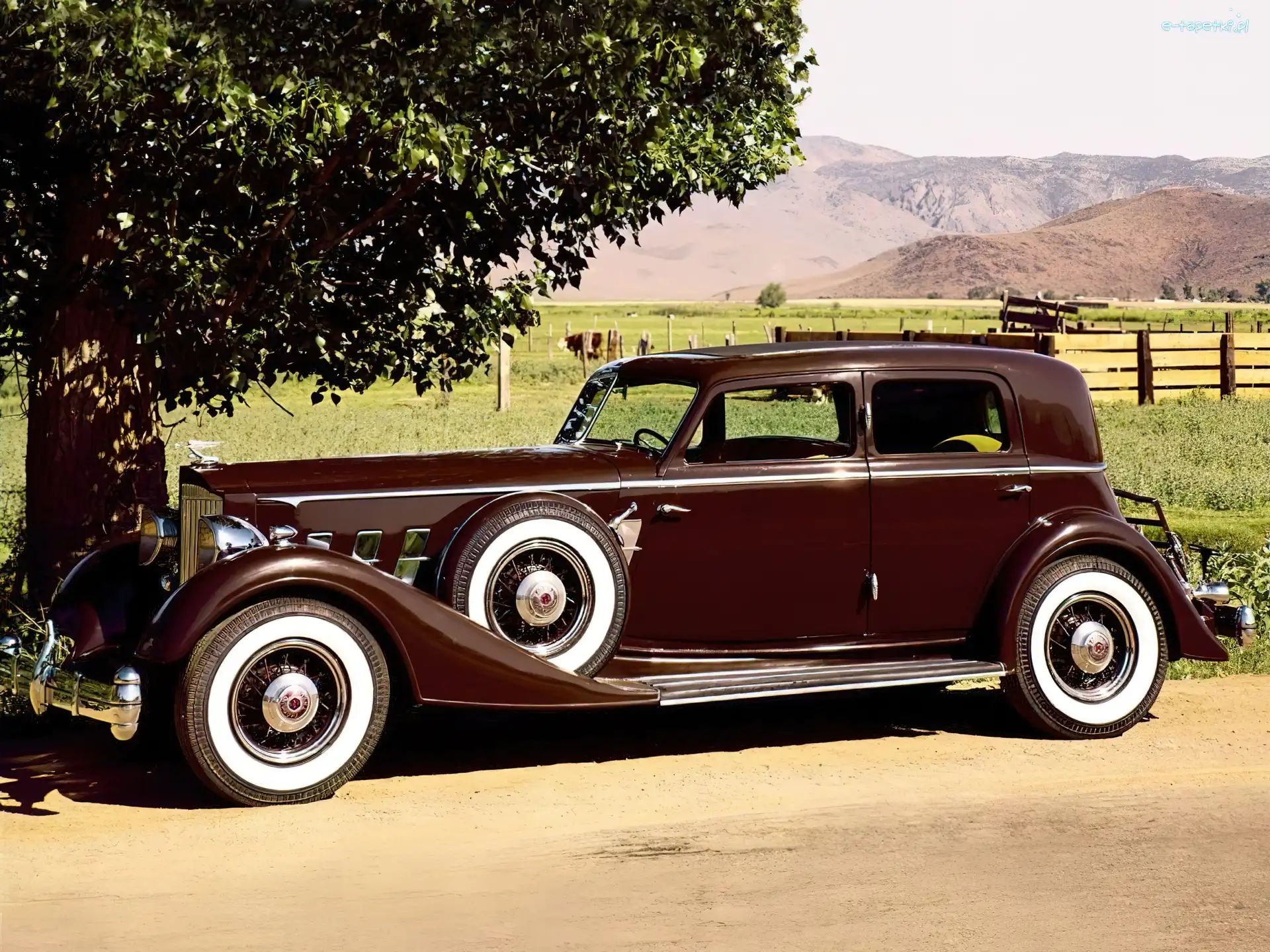 Sedan 160 HP, Packard, Samochód