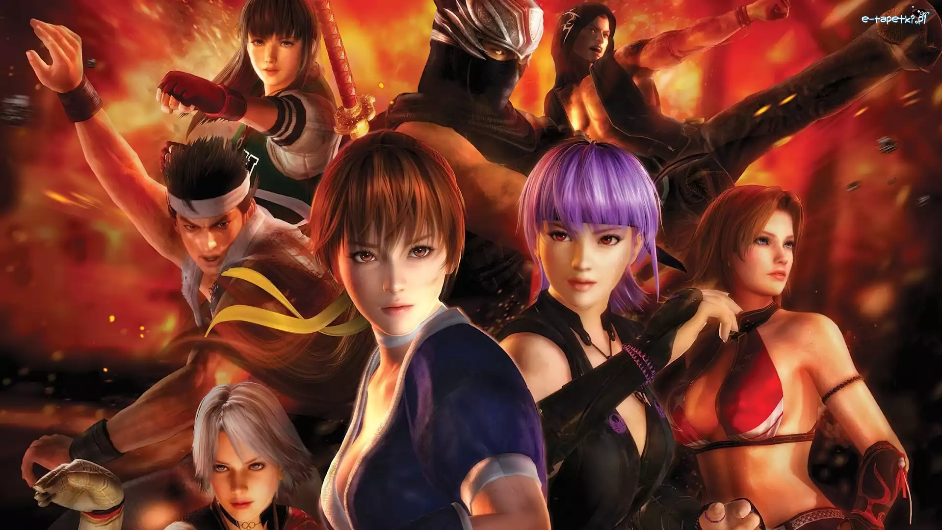 Postacie, Dead Of Alive 5