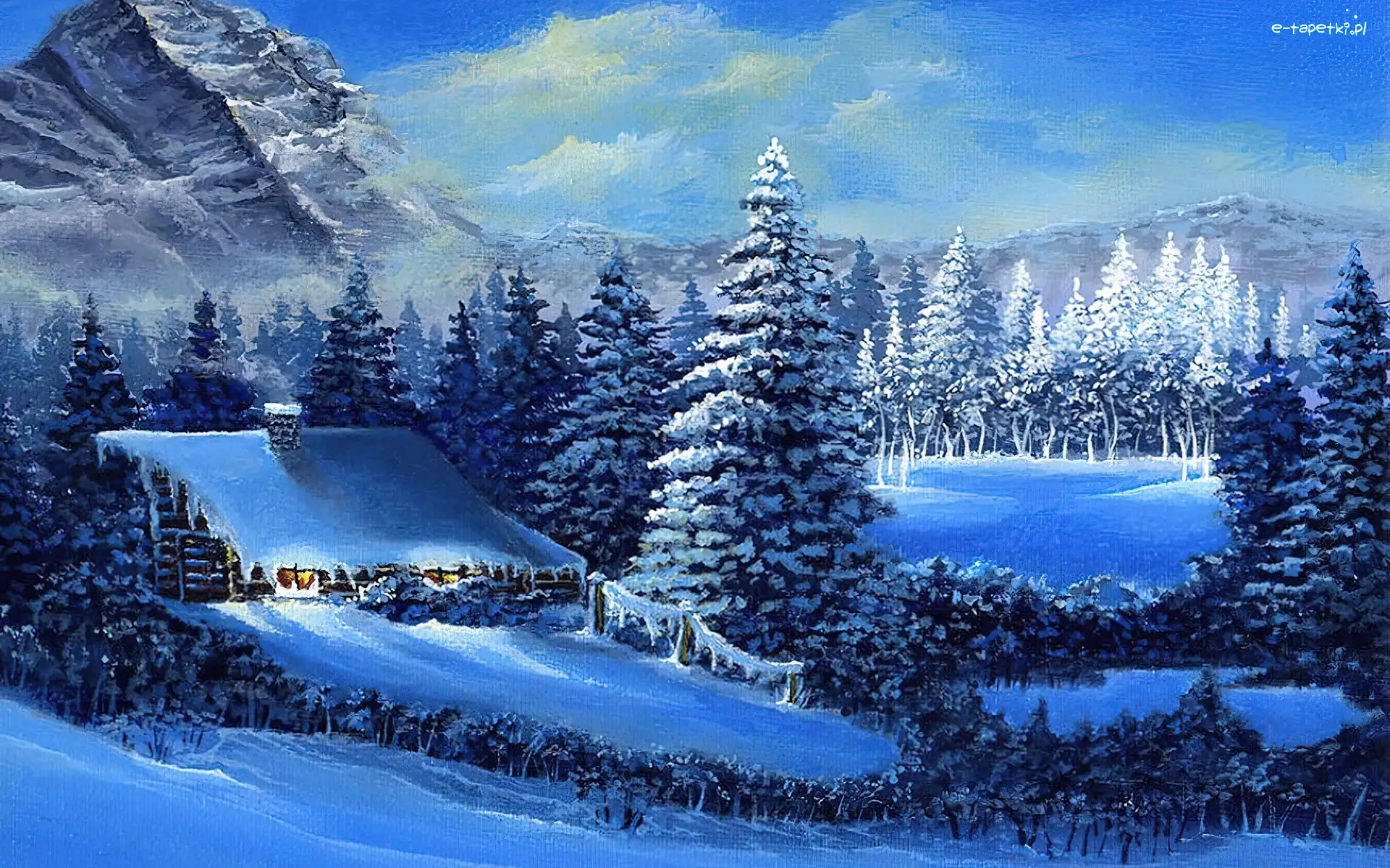 Sceneria, Zimowa, Obraz