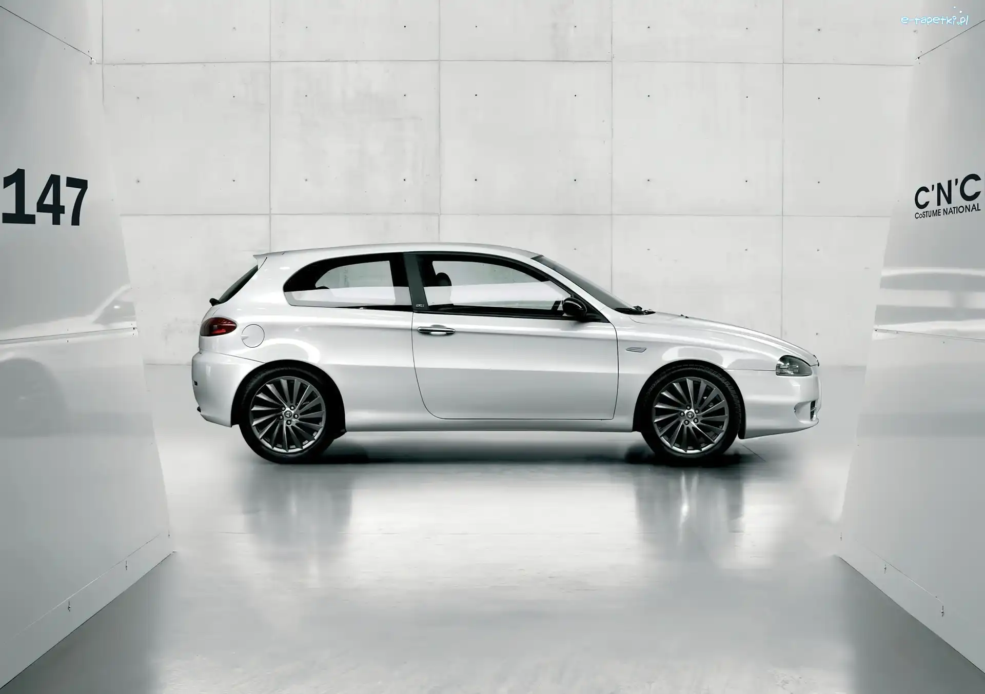 147, Biała, Bok, Alfa Romeo