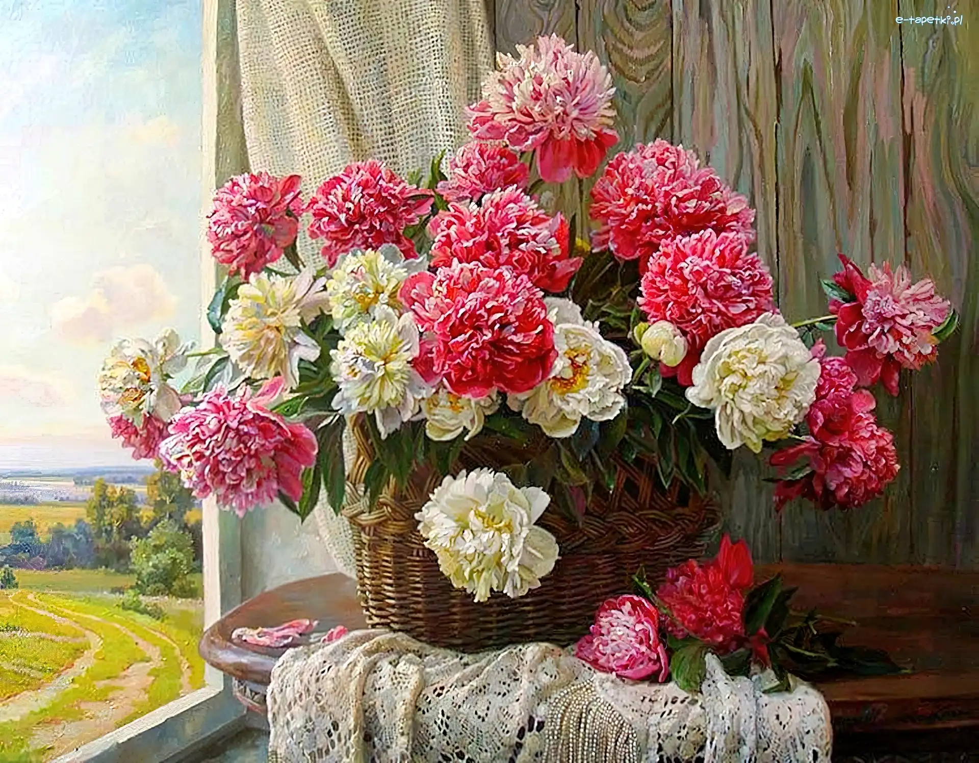Grafika, Bukiet, Kwiaty