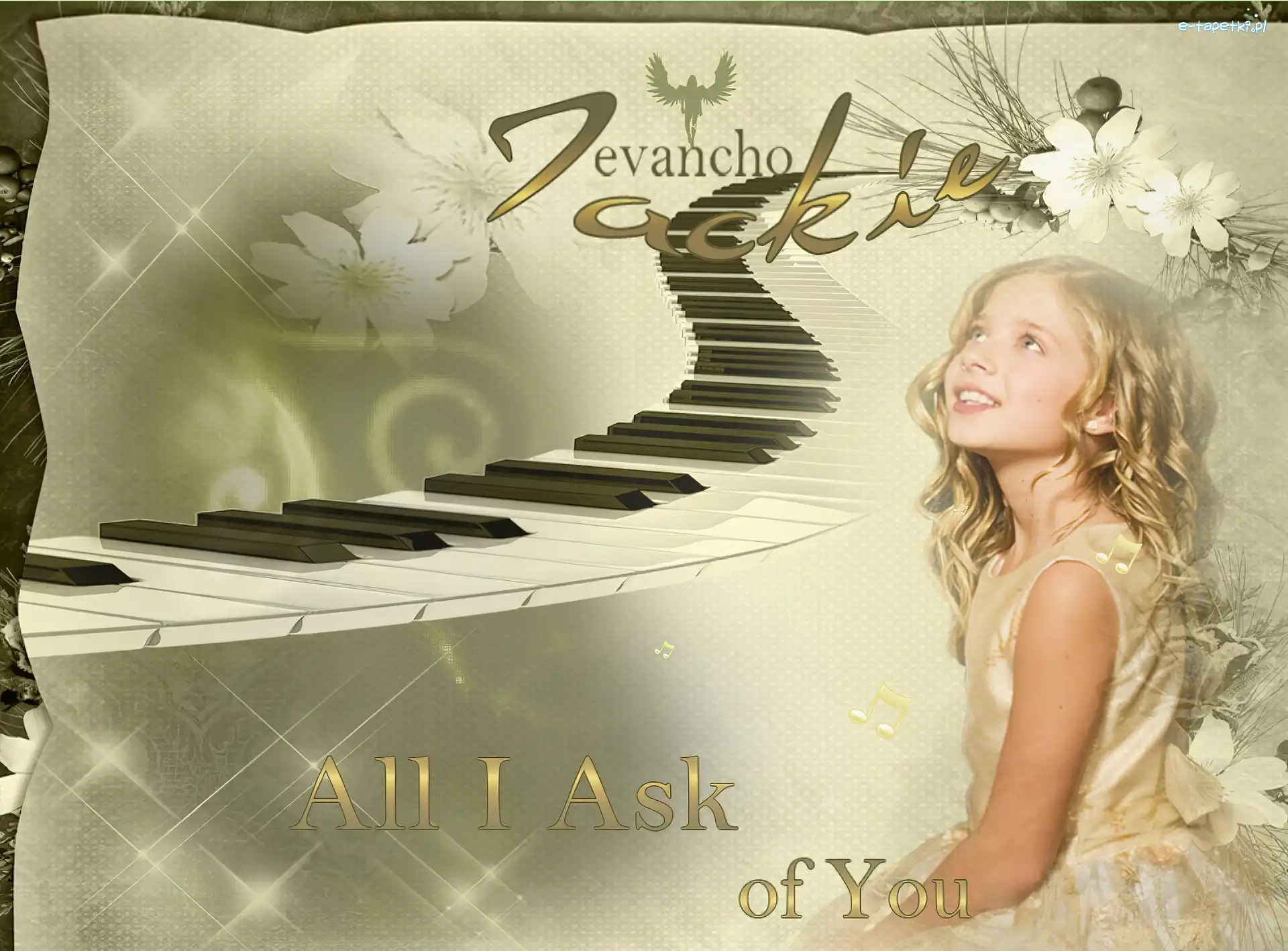 Klawiatura, Wokalistka, Jackie Evancho