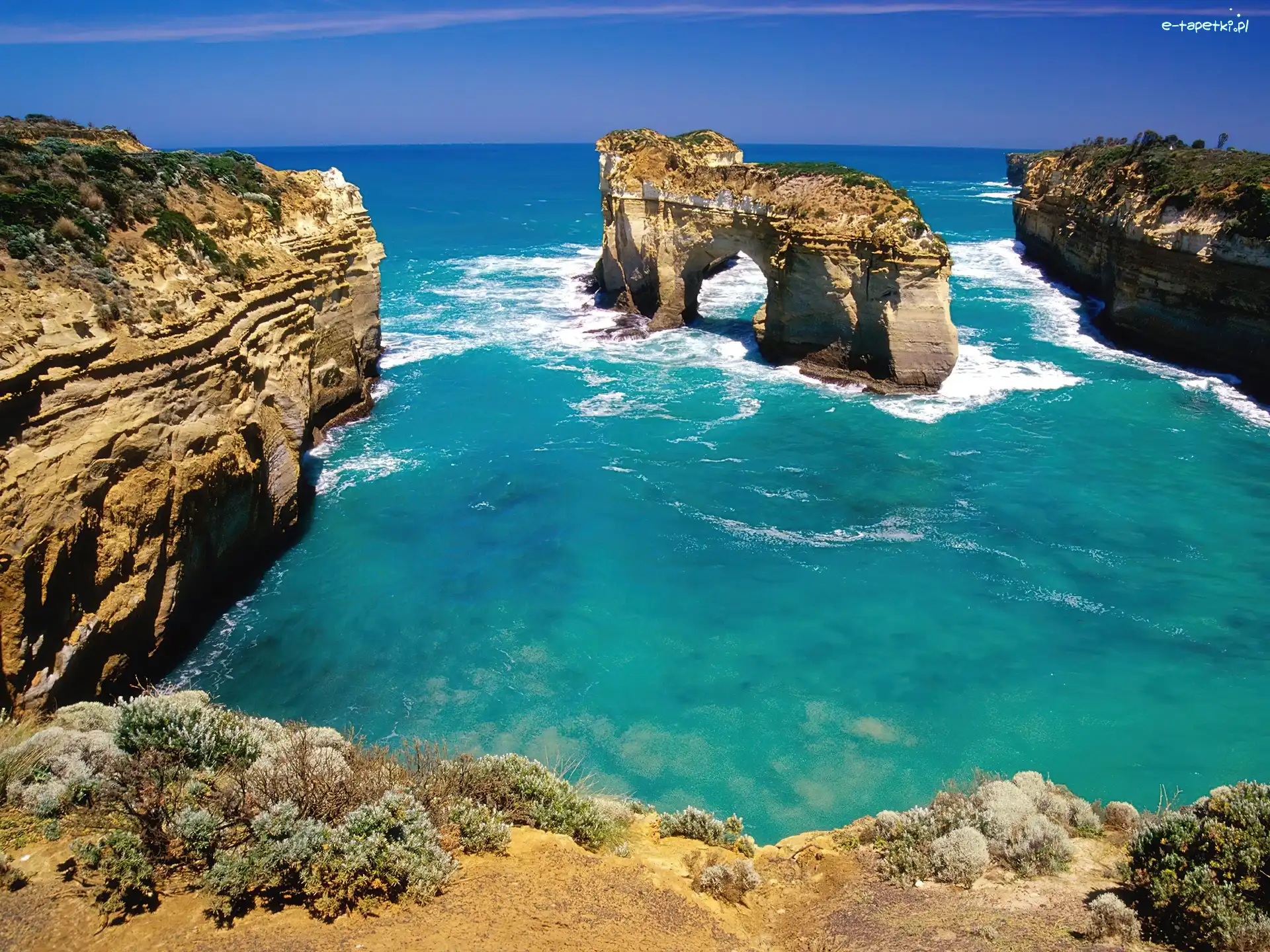 Skały, Morze, Australia