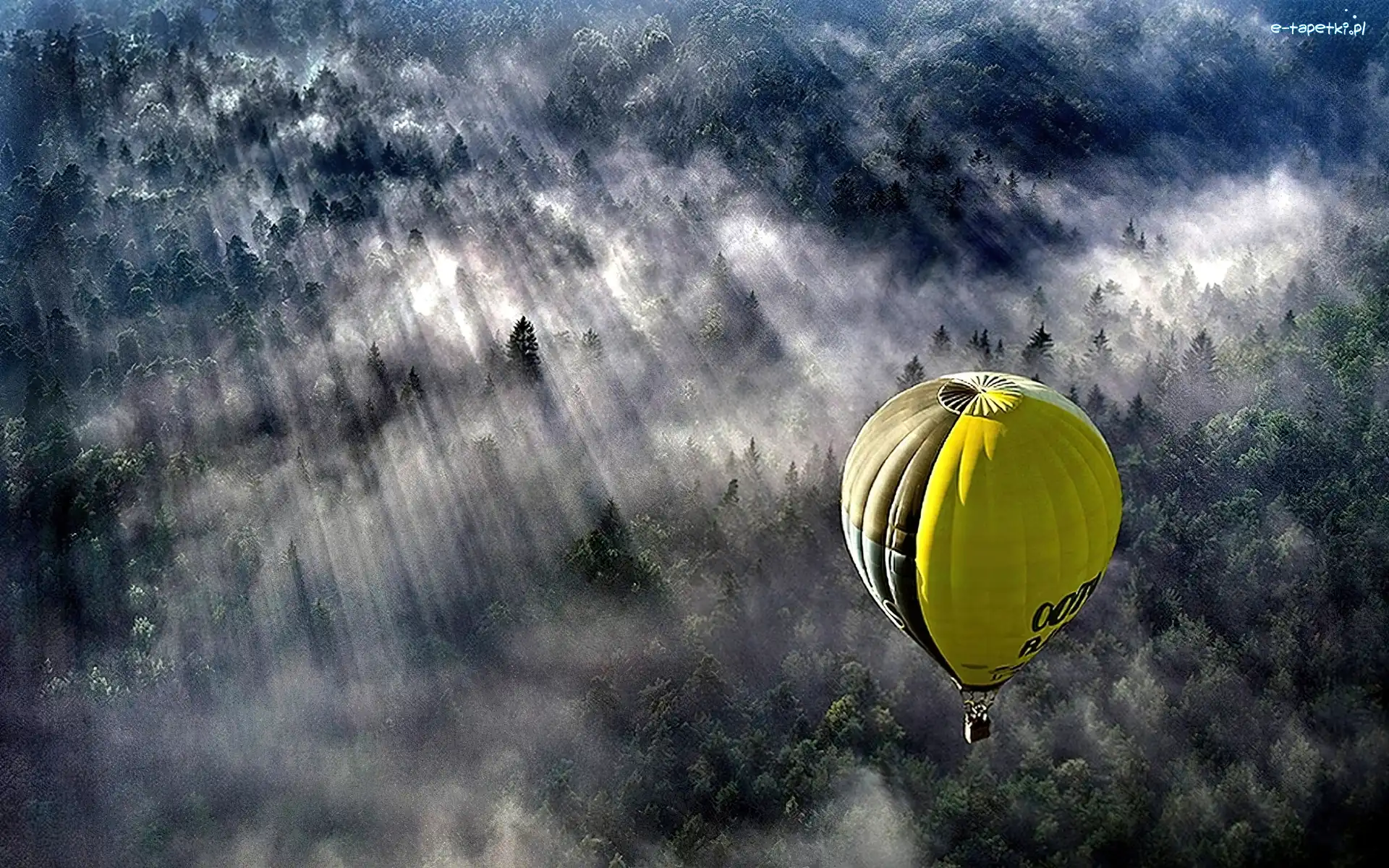 Mgła, Las, Balon