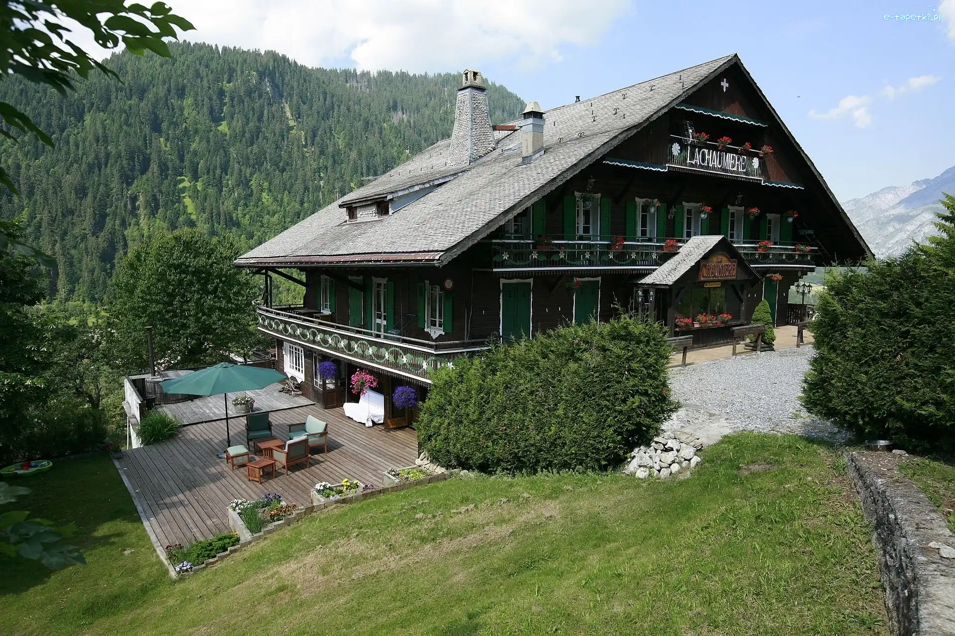 Lasy, Góry, Restauracja