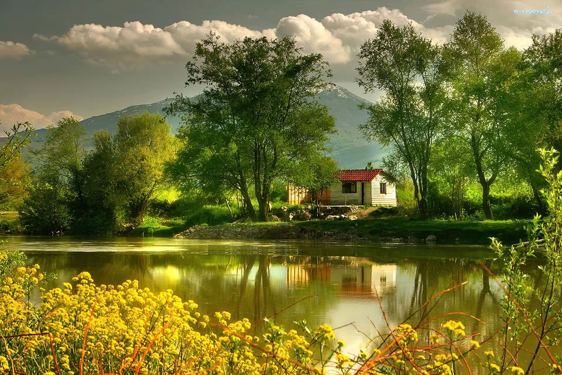 Rzeką, Nad, Domek
