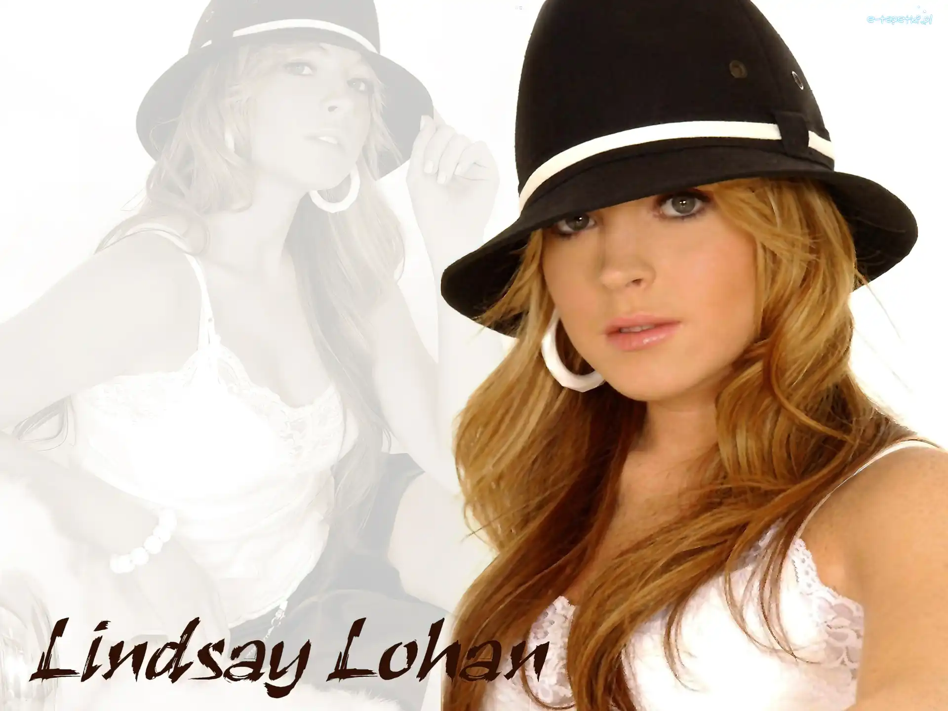 Kapelusz, Lindsay Lohan
