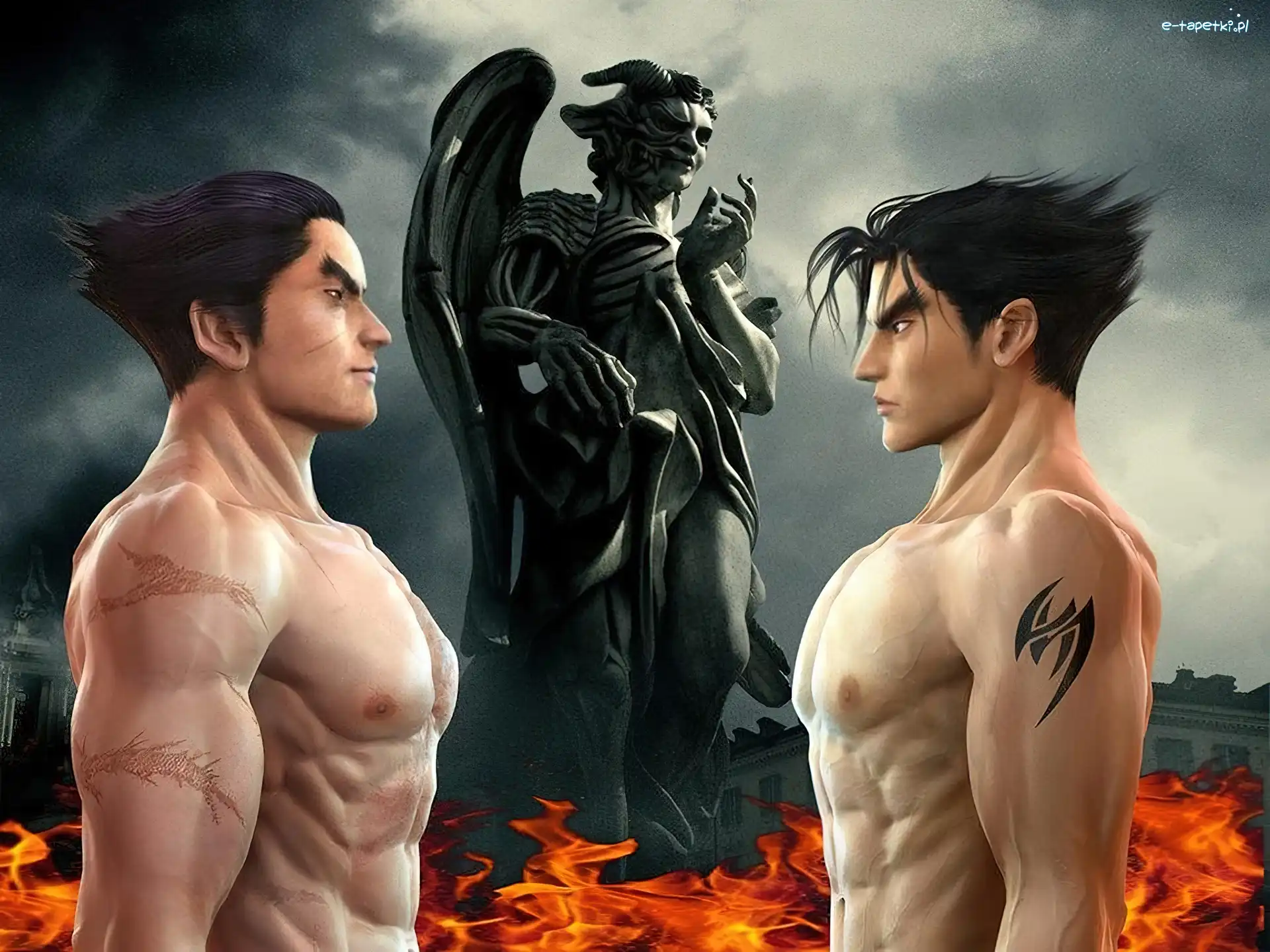 Jin Kazama, Kazuya Mishima, Tekken 6