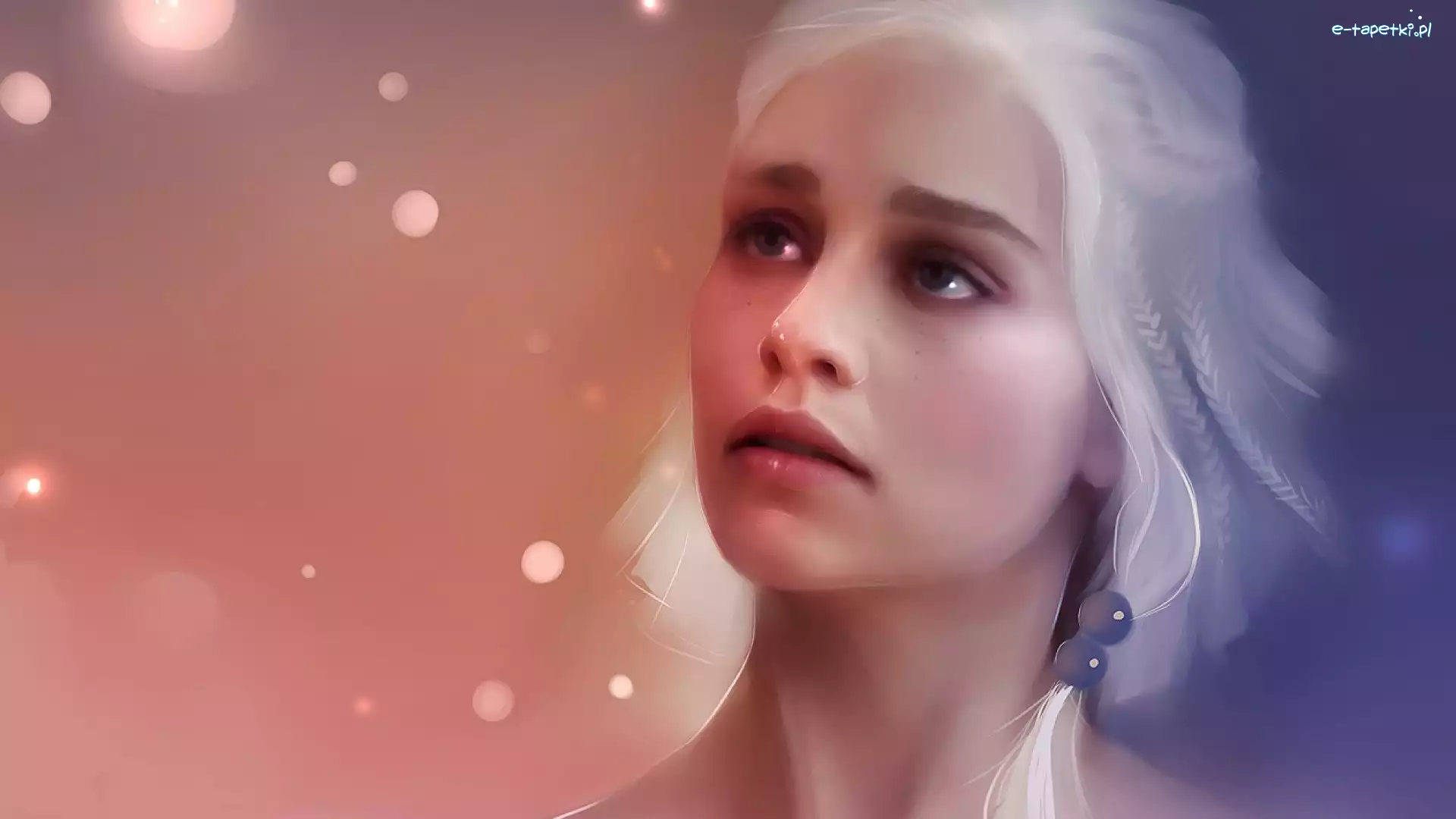 Kobiety, Emilia Clarke, Spojrzenie, Portret
