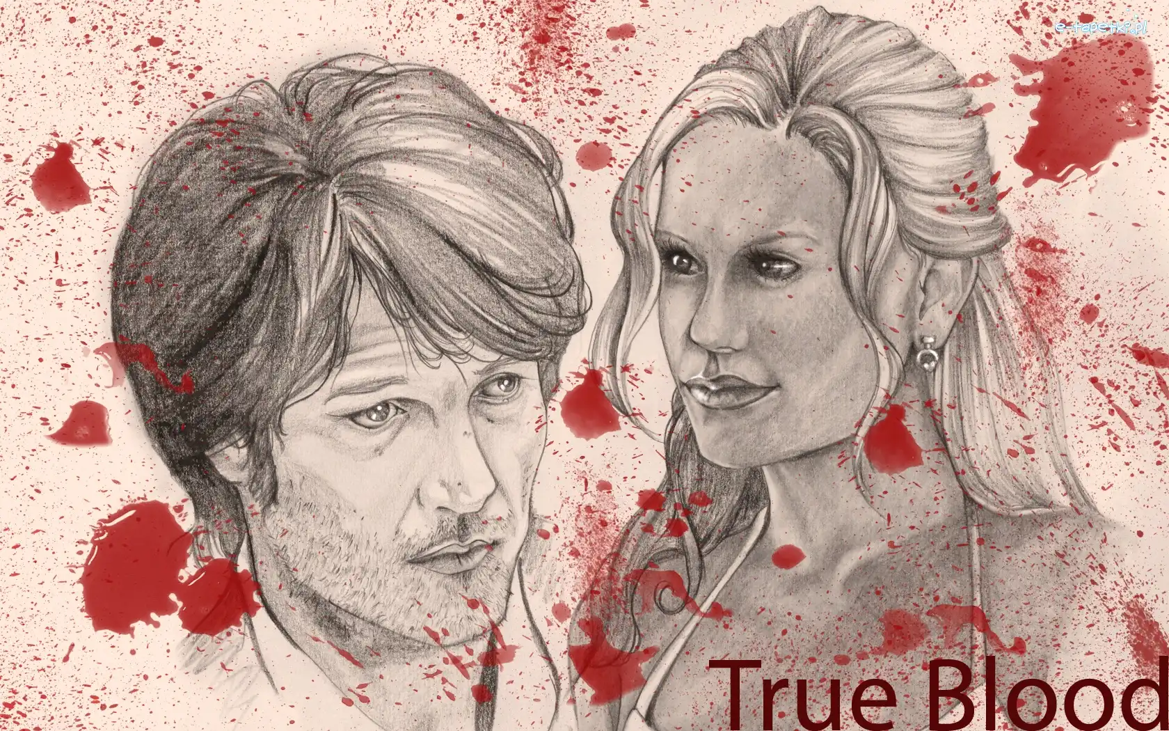 Czysta krew, Sooki, True Blood, Rysunek, Bill