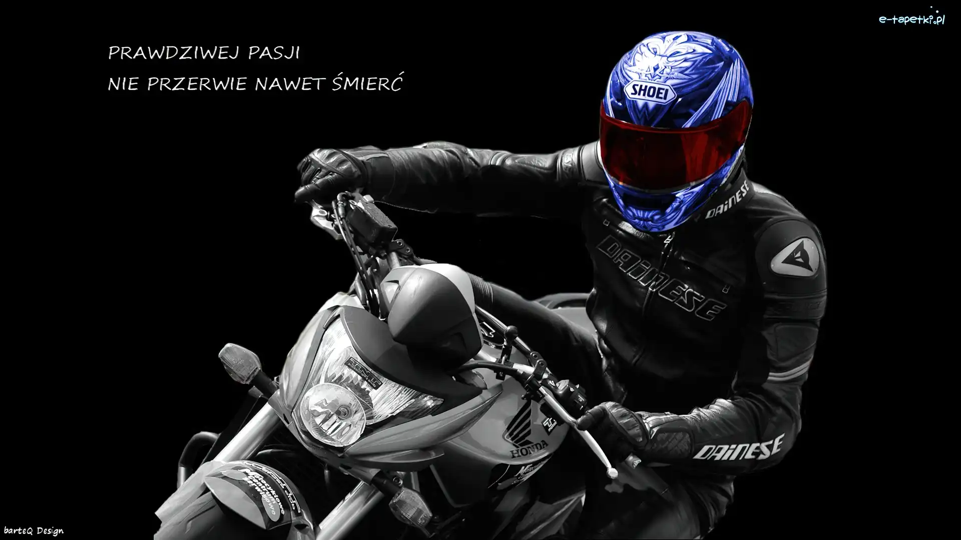 Honda, Pasja, Motocyklista, Motocykl