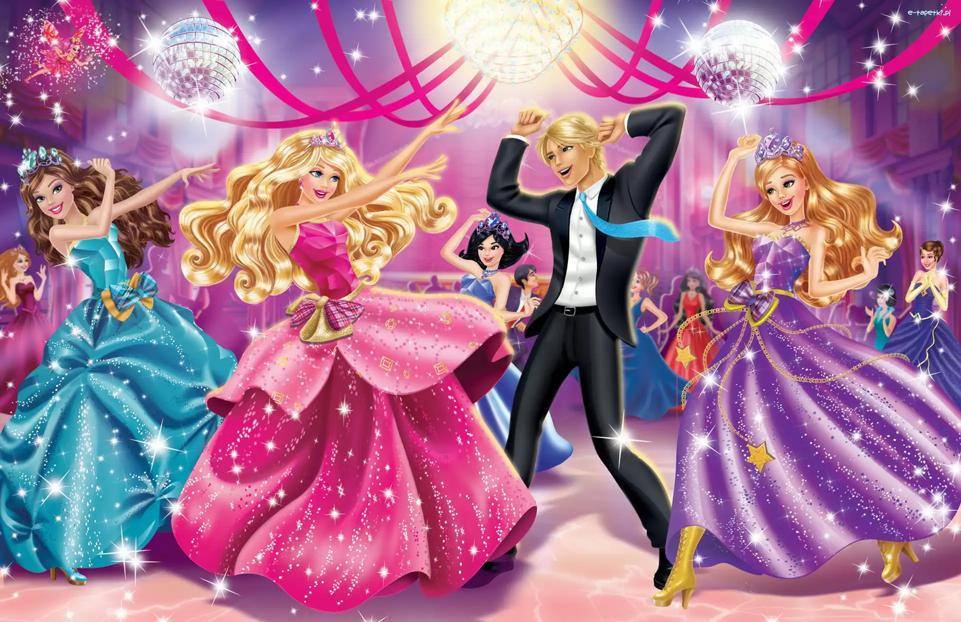 Zabawa, Przyjaciele, Barbie
