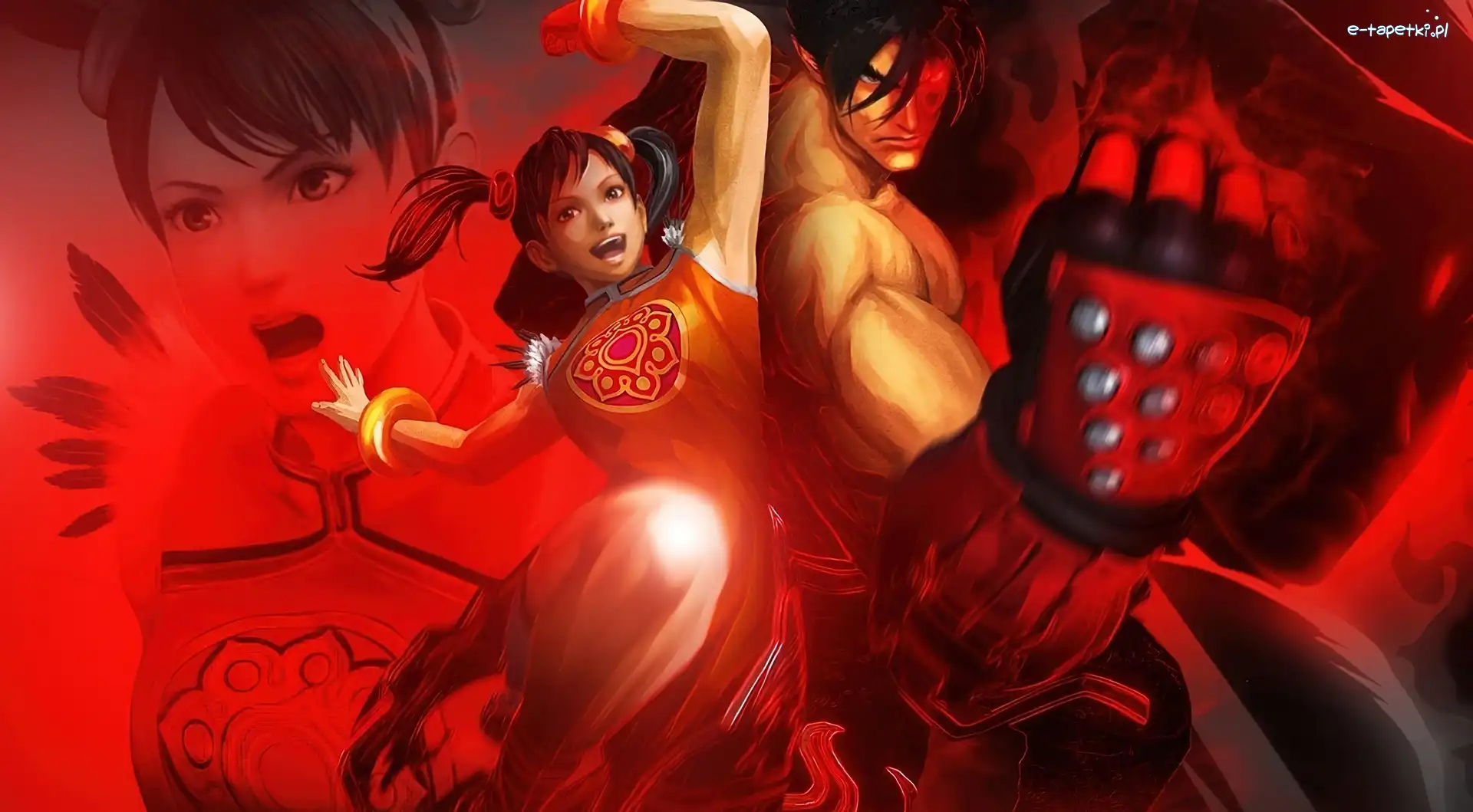 Jin Kazama, Ling Xiaoyu, Street Fighter X Tekken