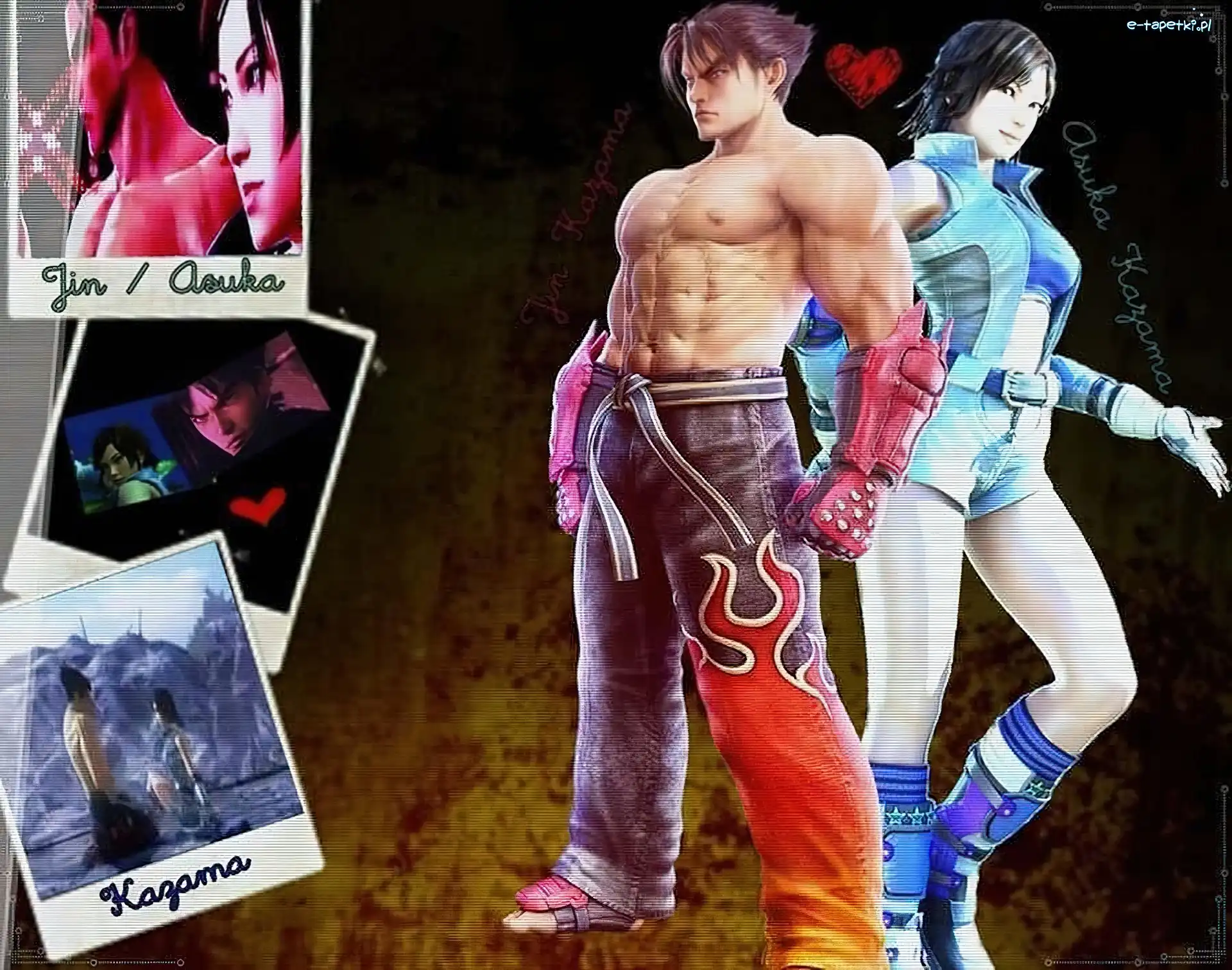 Jin, Kazama, Asuka, Tekken Tag Tournament 2