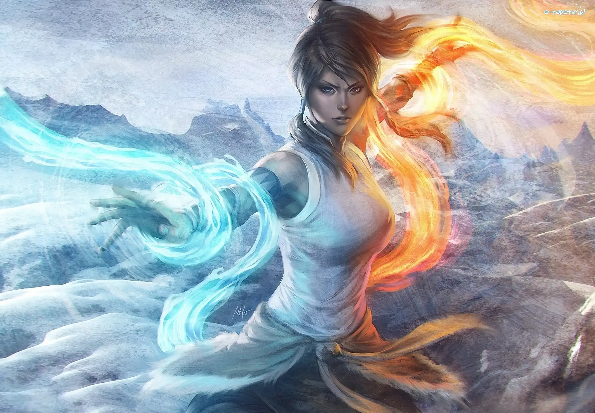 Legenda Korry, Żywioły, Korra, Serial