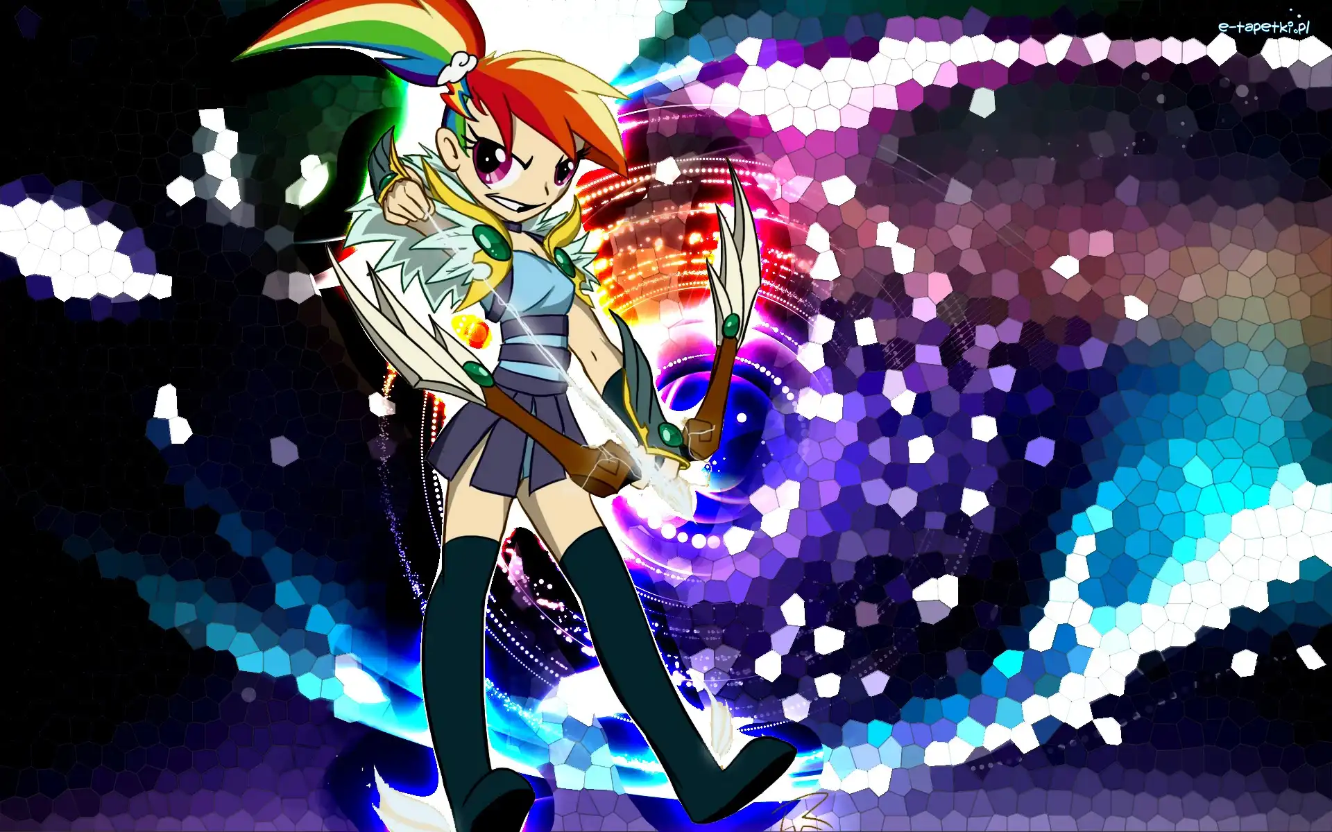 Rainbow Dash, Ludzka, Wersja, My Little Pony