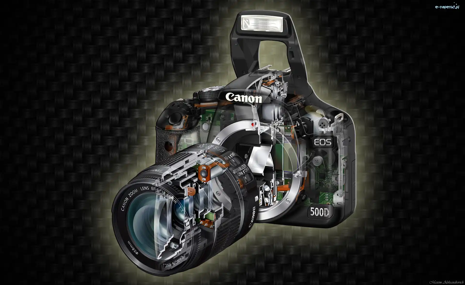 Wnętrze, Canon, Aparat Fotograficzny