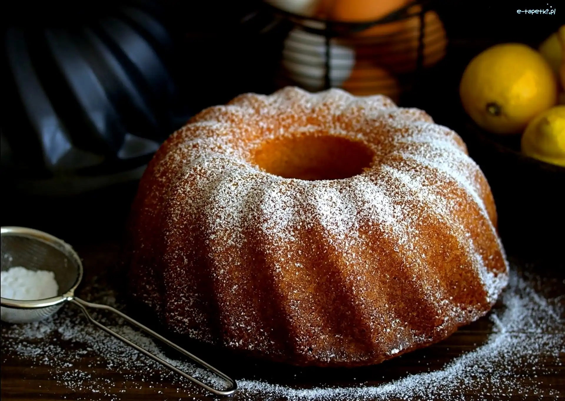 Cukier Puder, Babka, Ciasto