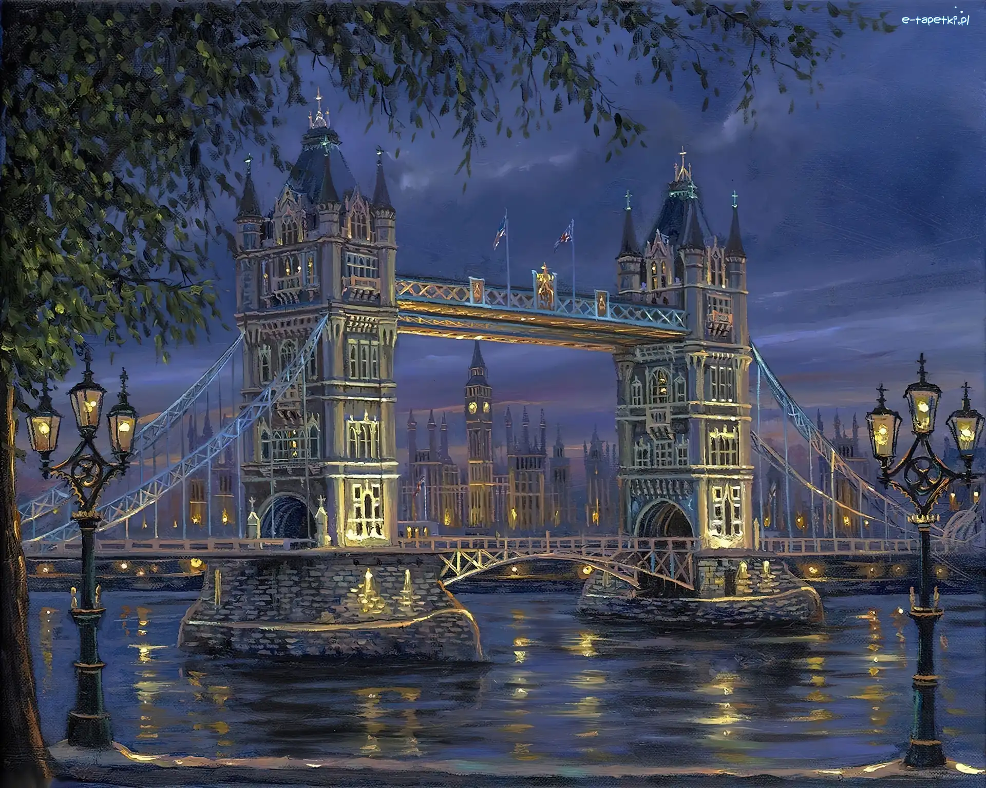 Londyn, Tower Bridge, Most, Anglia