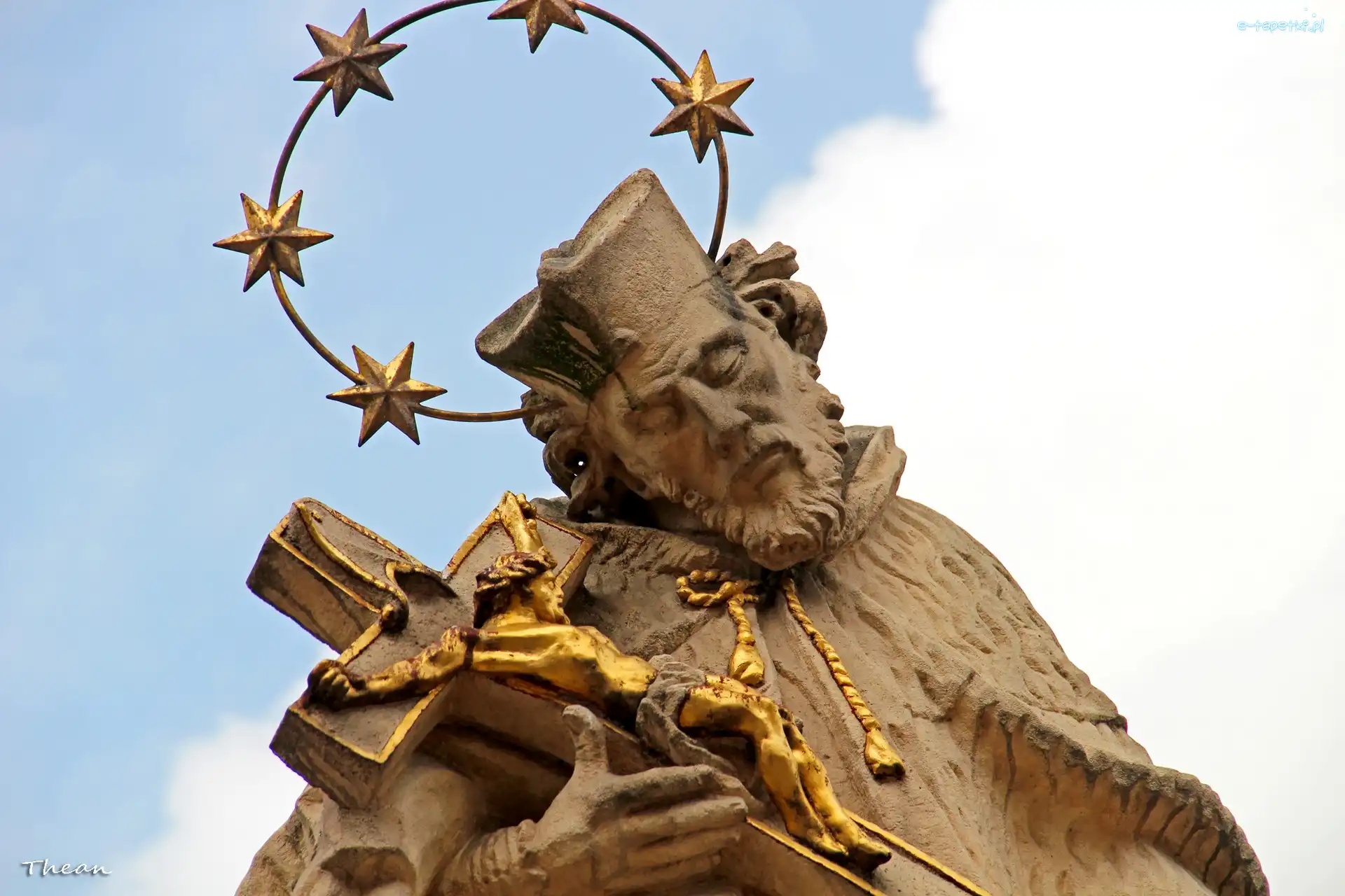 Poznań, Święty Jan Nepomucen, Figura