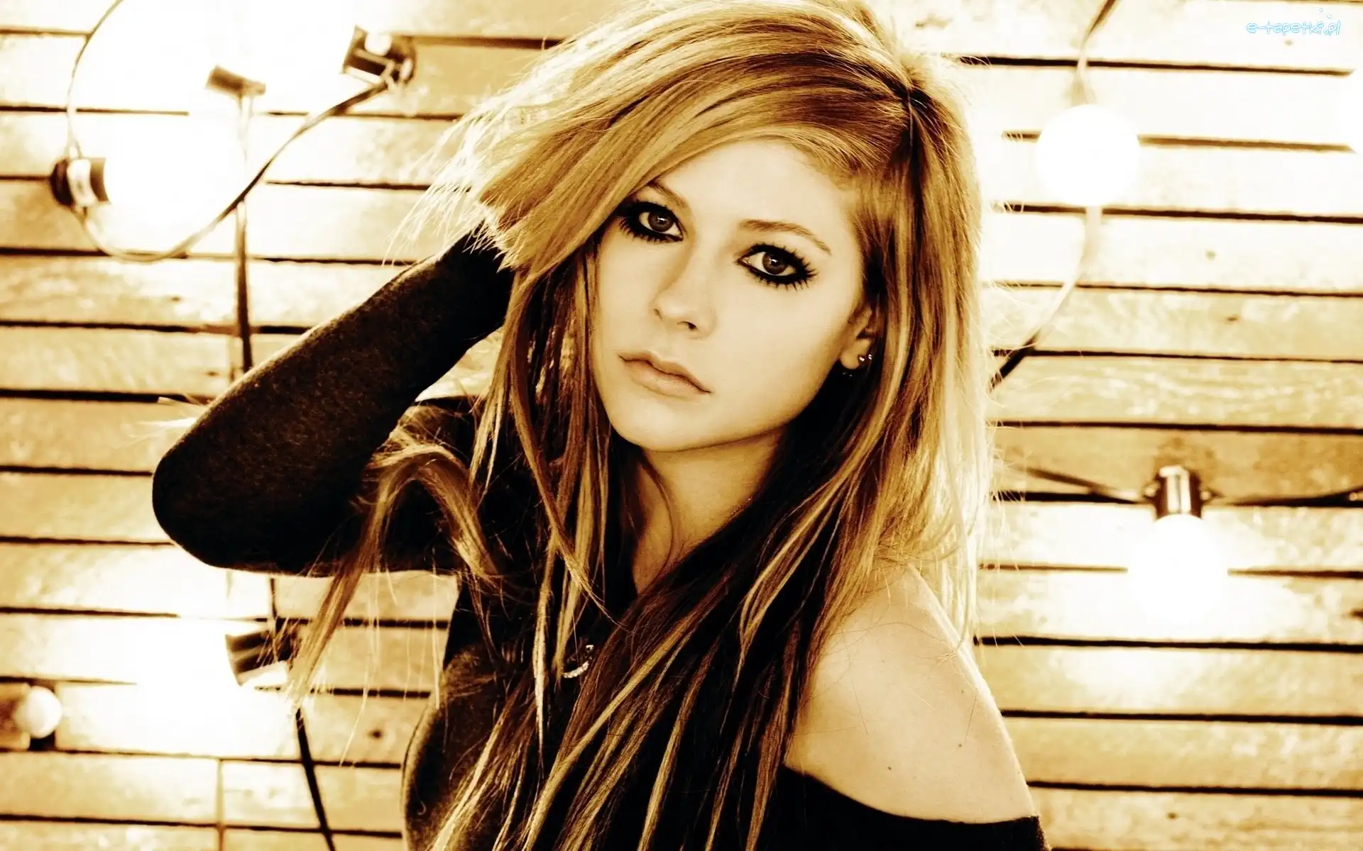 Włosy, Długie, Avril Lavigne