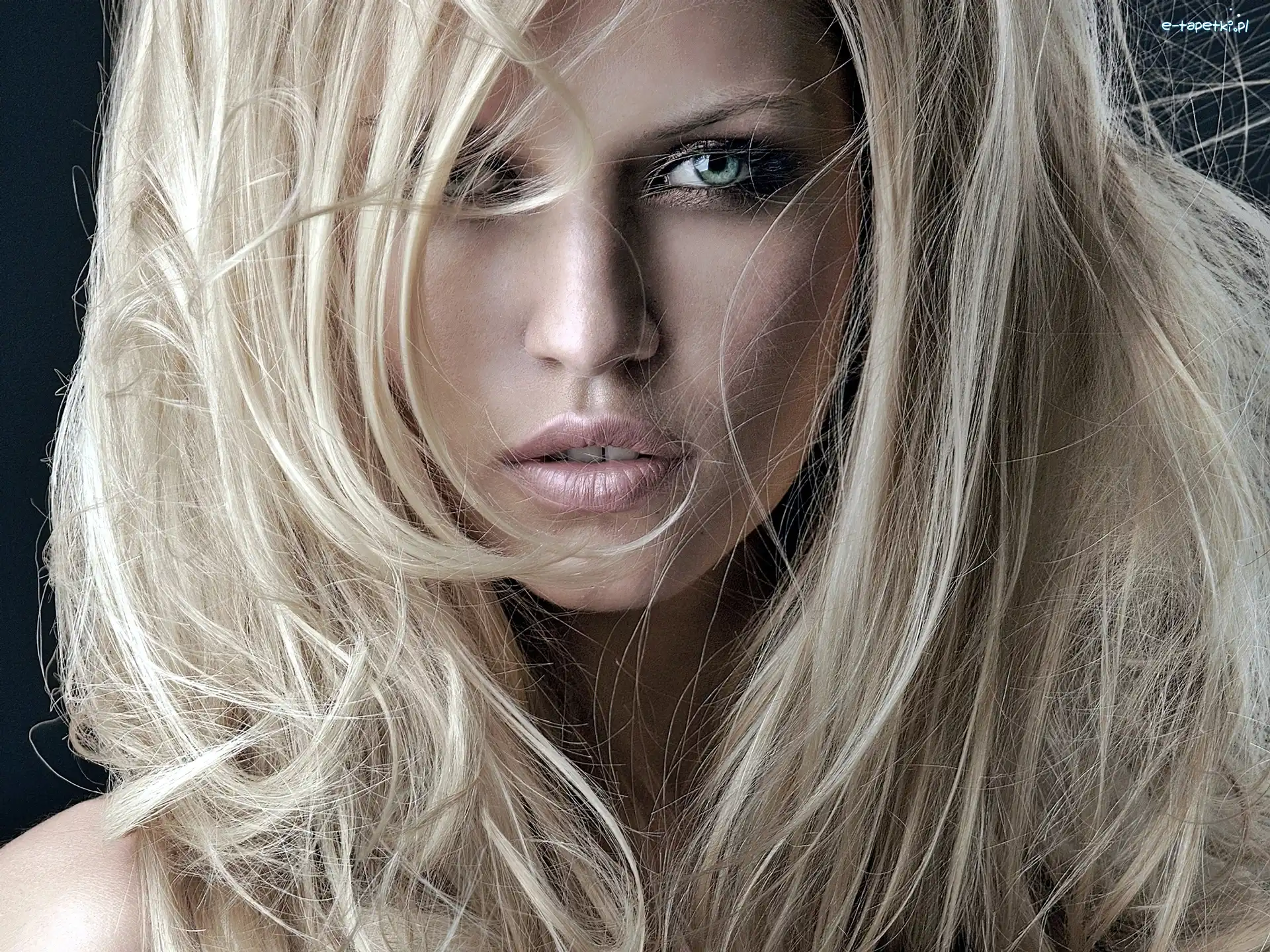 Portret, Blondynka, Modelka