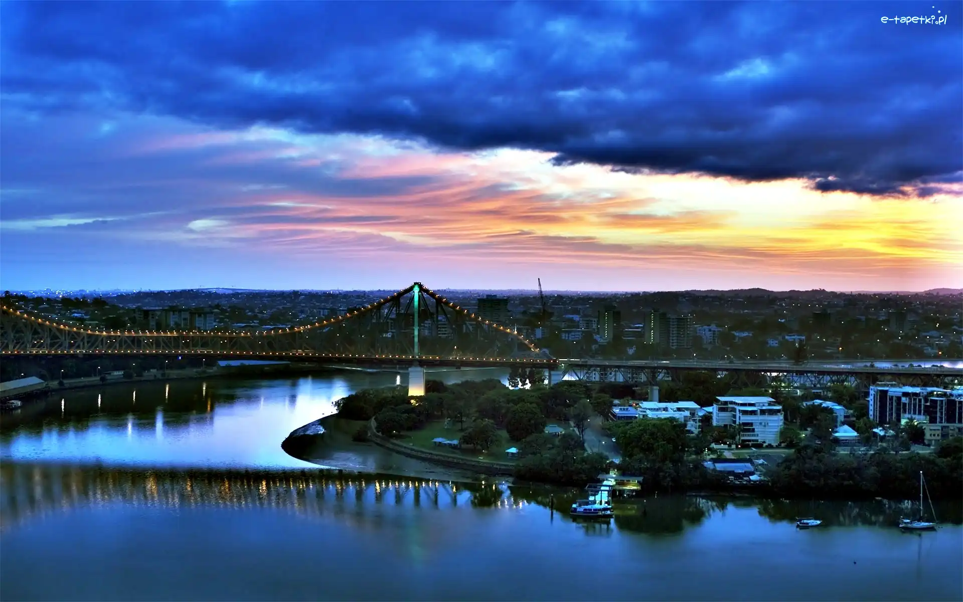 Brisbane, Miasta, Panorama