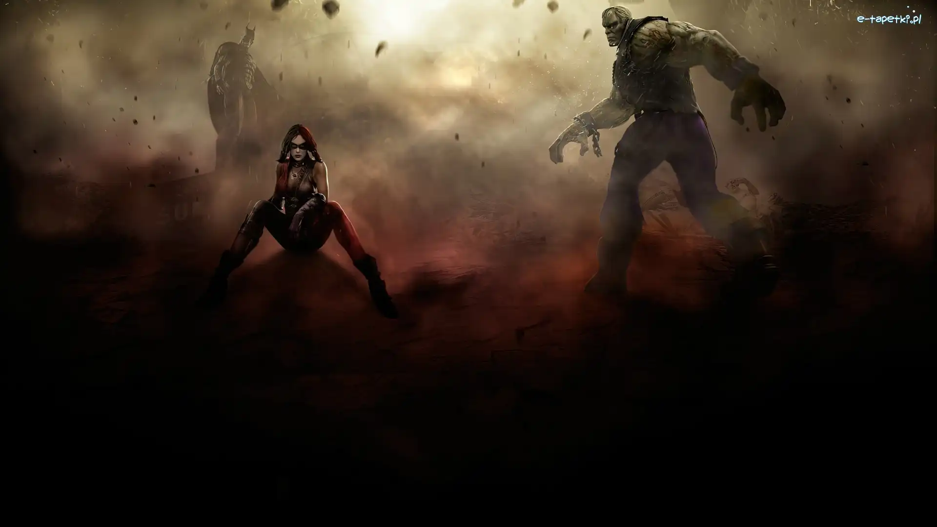 Harley Quin, Batman, Solomon Grundy, Injustice Gods Among Us